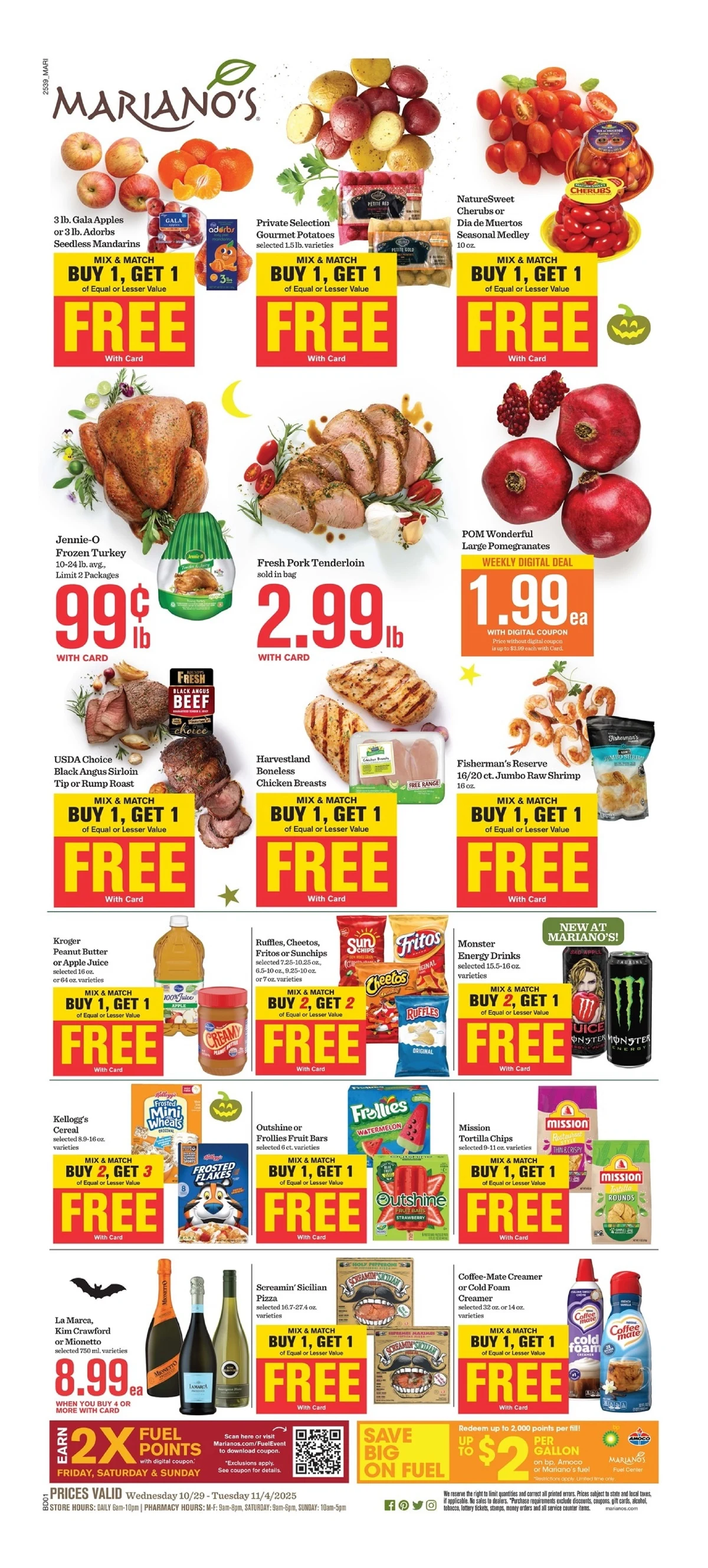 Mariano's Weekly Ad 10/29/25 – 11/4/25 preview 119 – marianos ad 29 4 01