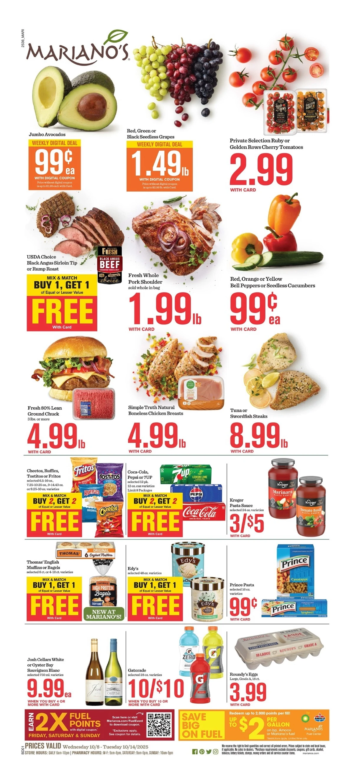Mariano's Weekly Ad October 8 to October 14, 2025 1 – marianos ad 8 14 01