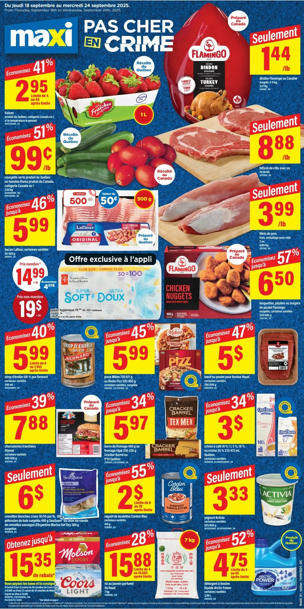 Maxi Flyer September 25 to October 1, 2025 299 – maxi flyer september 18 24 1