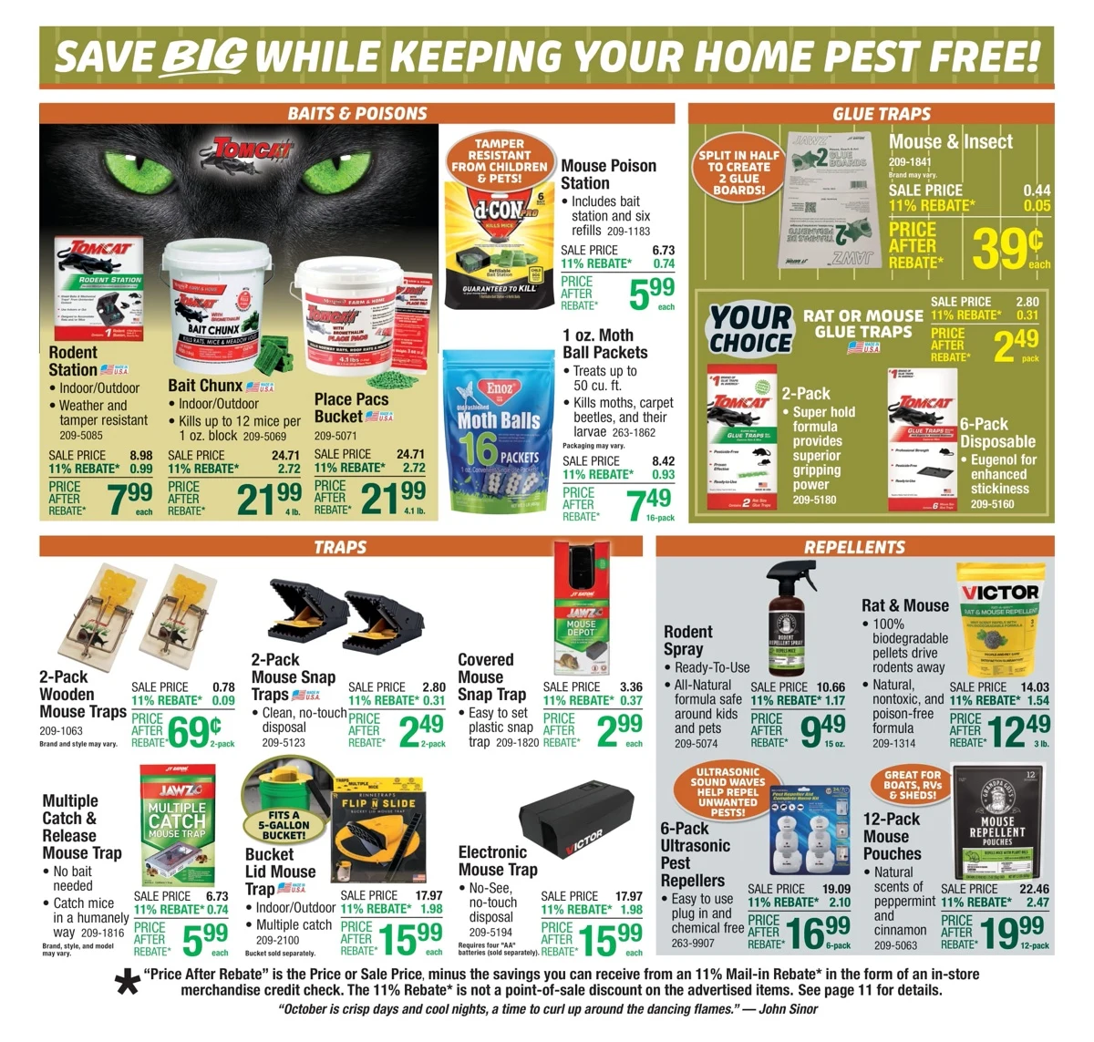 Menards Weekly Ad October 9 to October 19, 2025 4 – menards ad 9 19 14