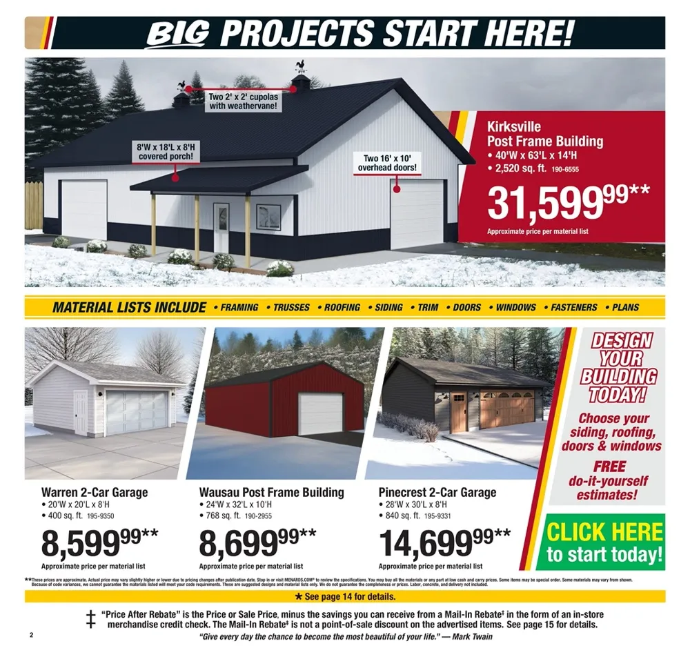 menards weekly ad january 11 to 24 02