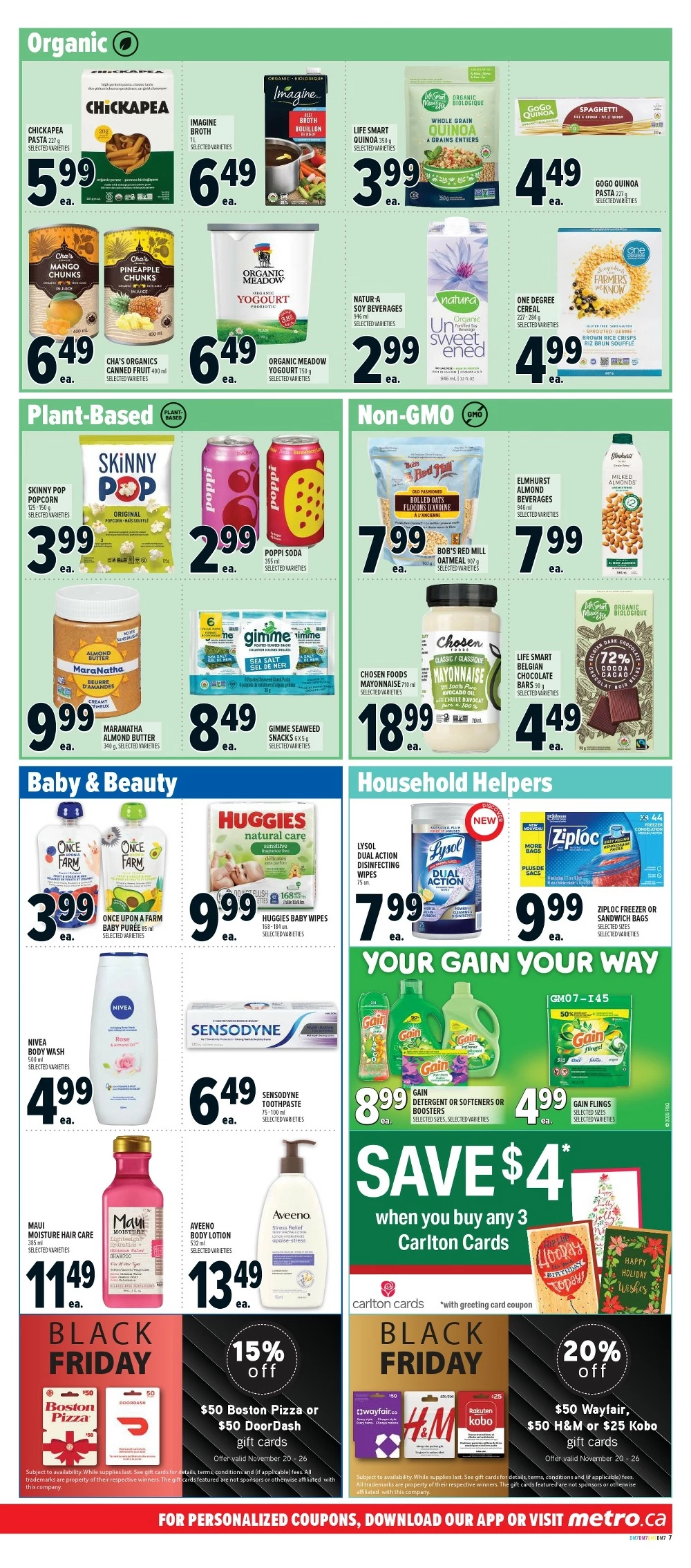 metro flyer ont november 20 26 14