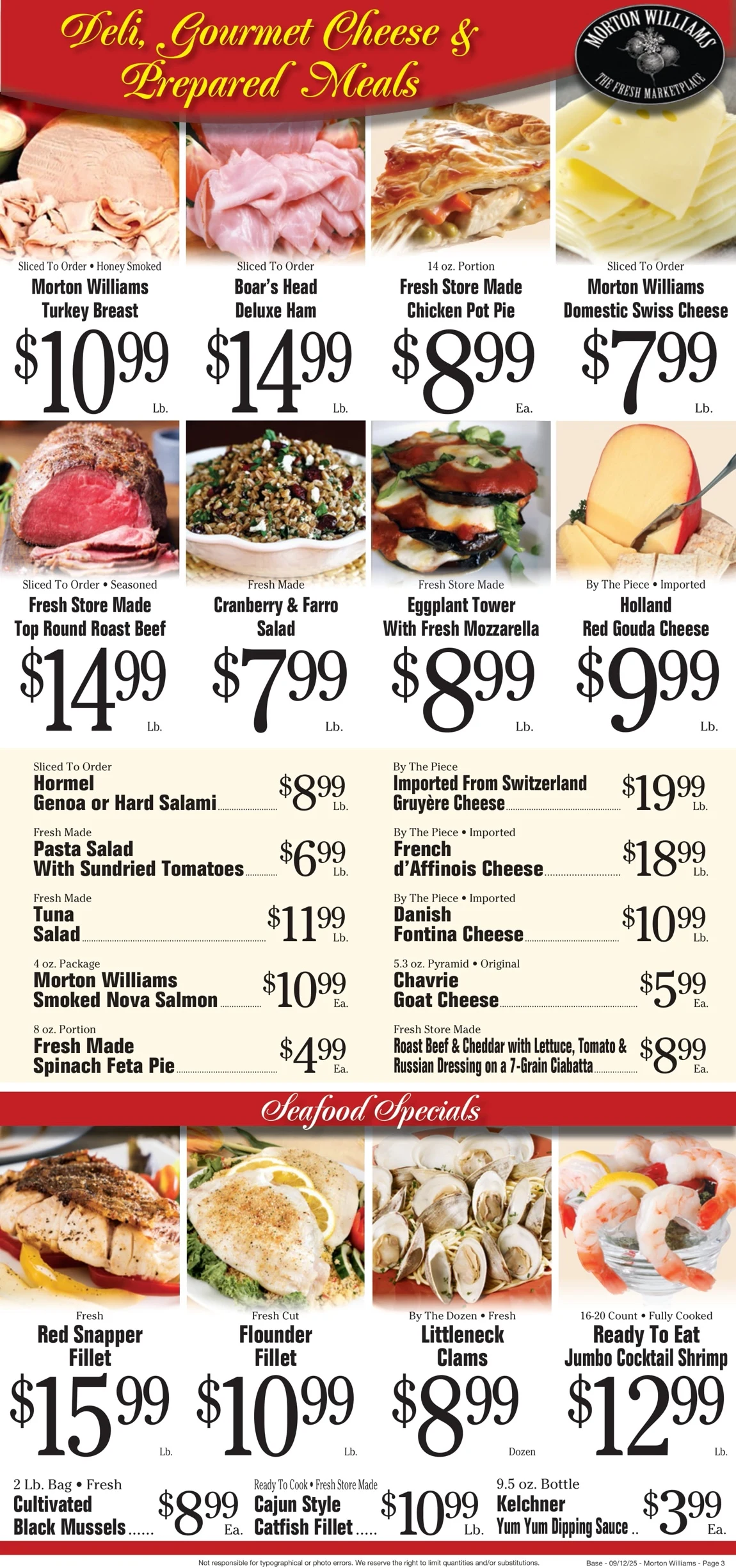 Morton Williams Weekly Circular 9/12/25 – 9/18/25 preview 63 – morton williams ad 12 18 3