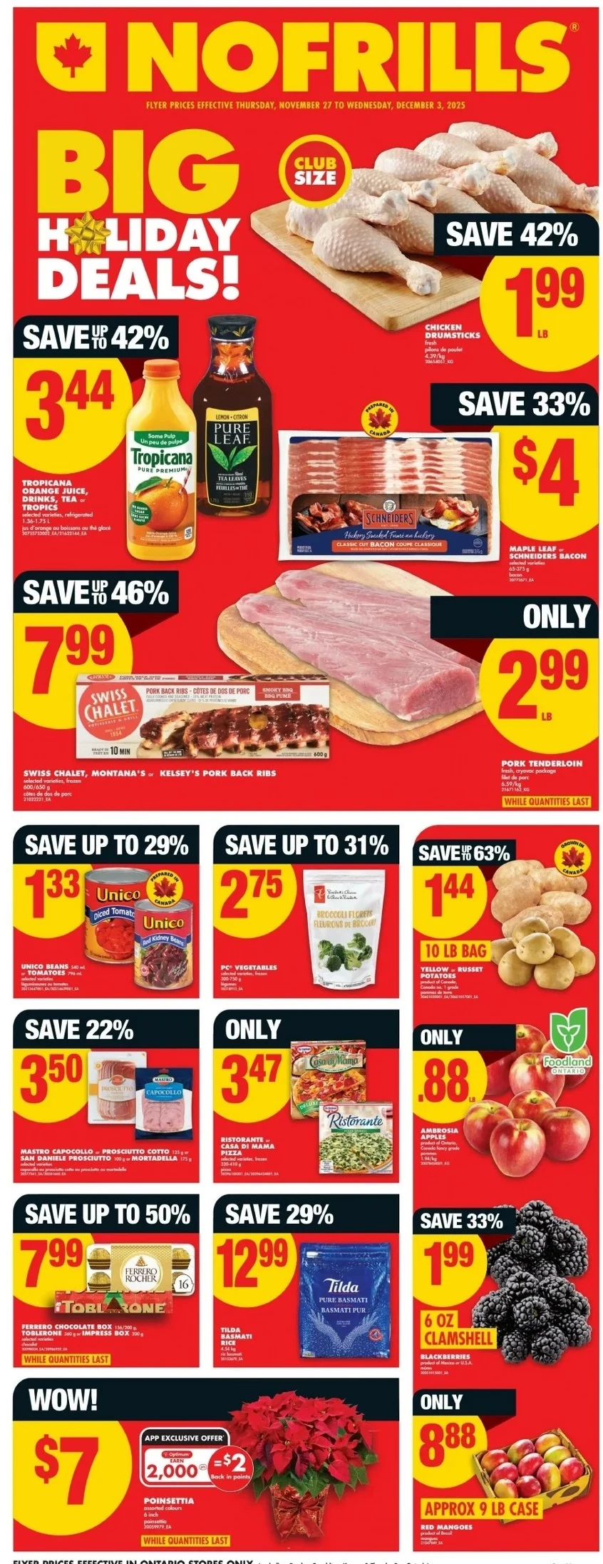 no frills flyer ont november 27