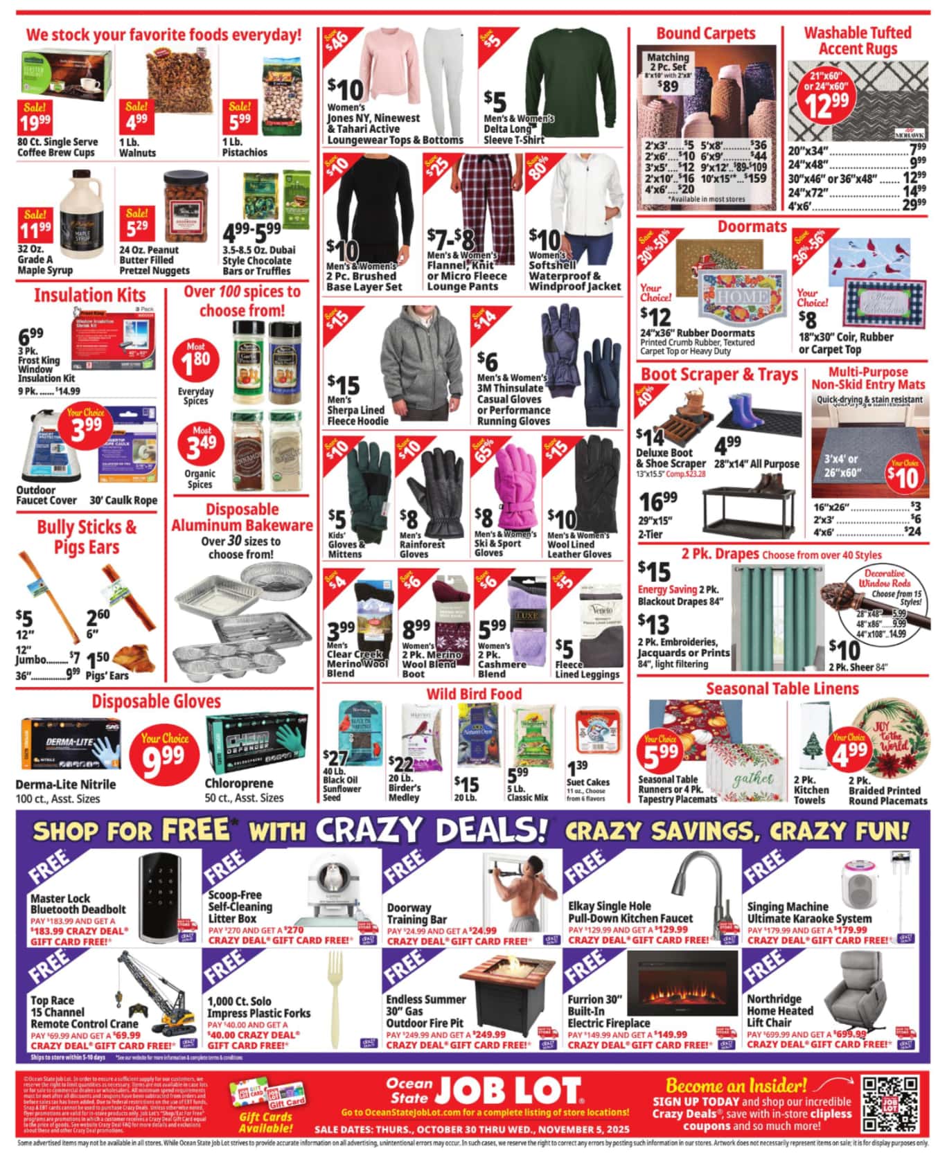 Ocean State Job Lot Black Friday Ad 2025 (Early) 2 – oceanstatejoblot weekly ad 103025 02