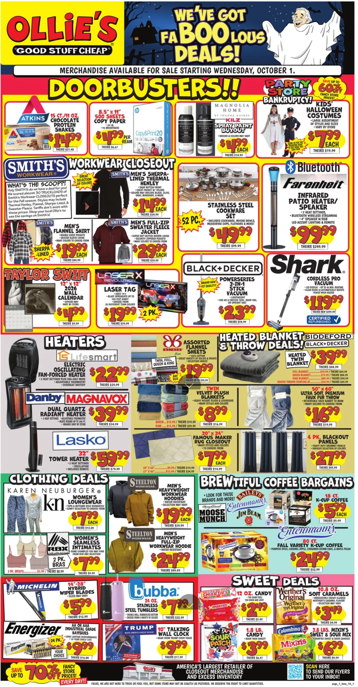 Ollie's Flyer 10/8/25 – 10/14/25 preview 132 – ollies ad 1 7 00001