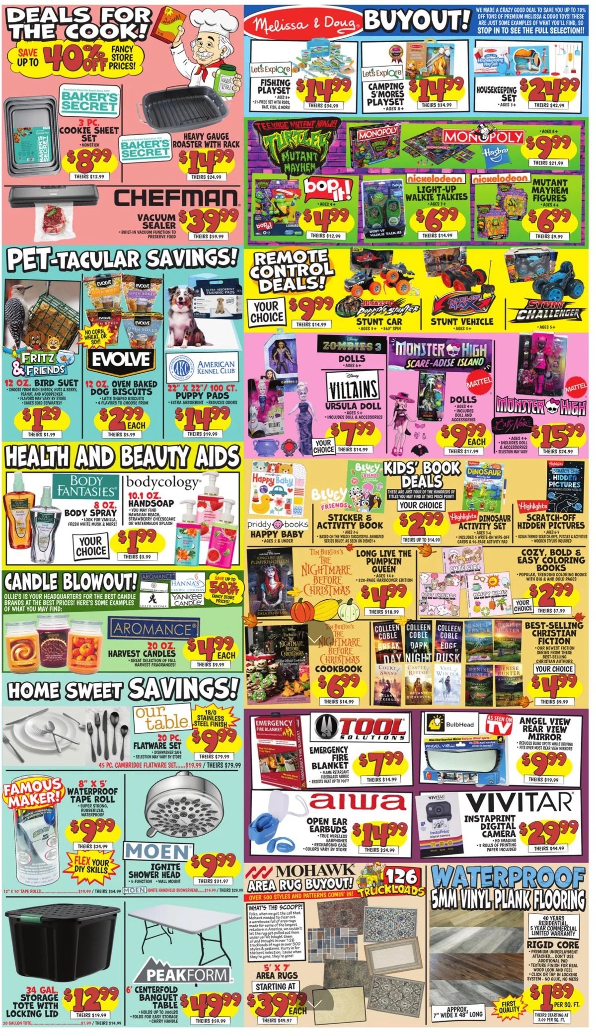 Ollie's Flyer 10/8/25 – 10/14/25 preview 133 – ollies ad 1 7 00002