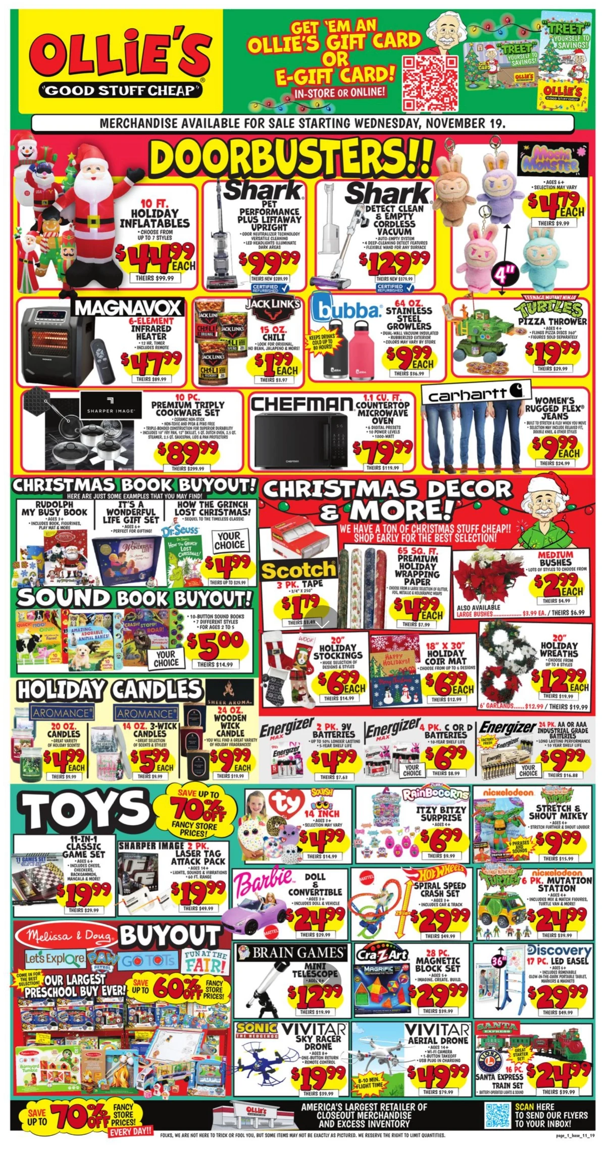 Ollie's Flyer 11/19/25 & 11/26/25 preview 64 – ollies ad 20 26 00001