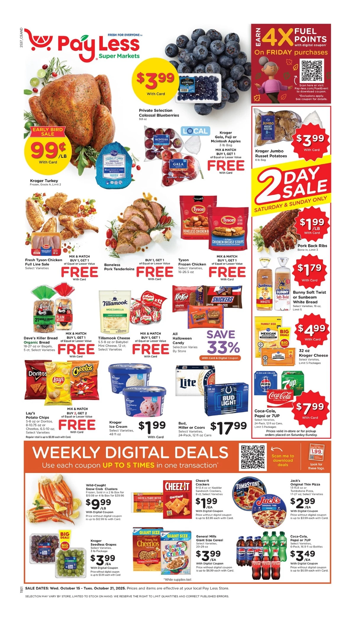 Pay Less Weekly Ad October 15 to October 21, 2025 1 – payless 15 21 01 1