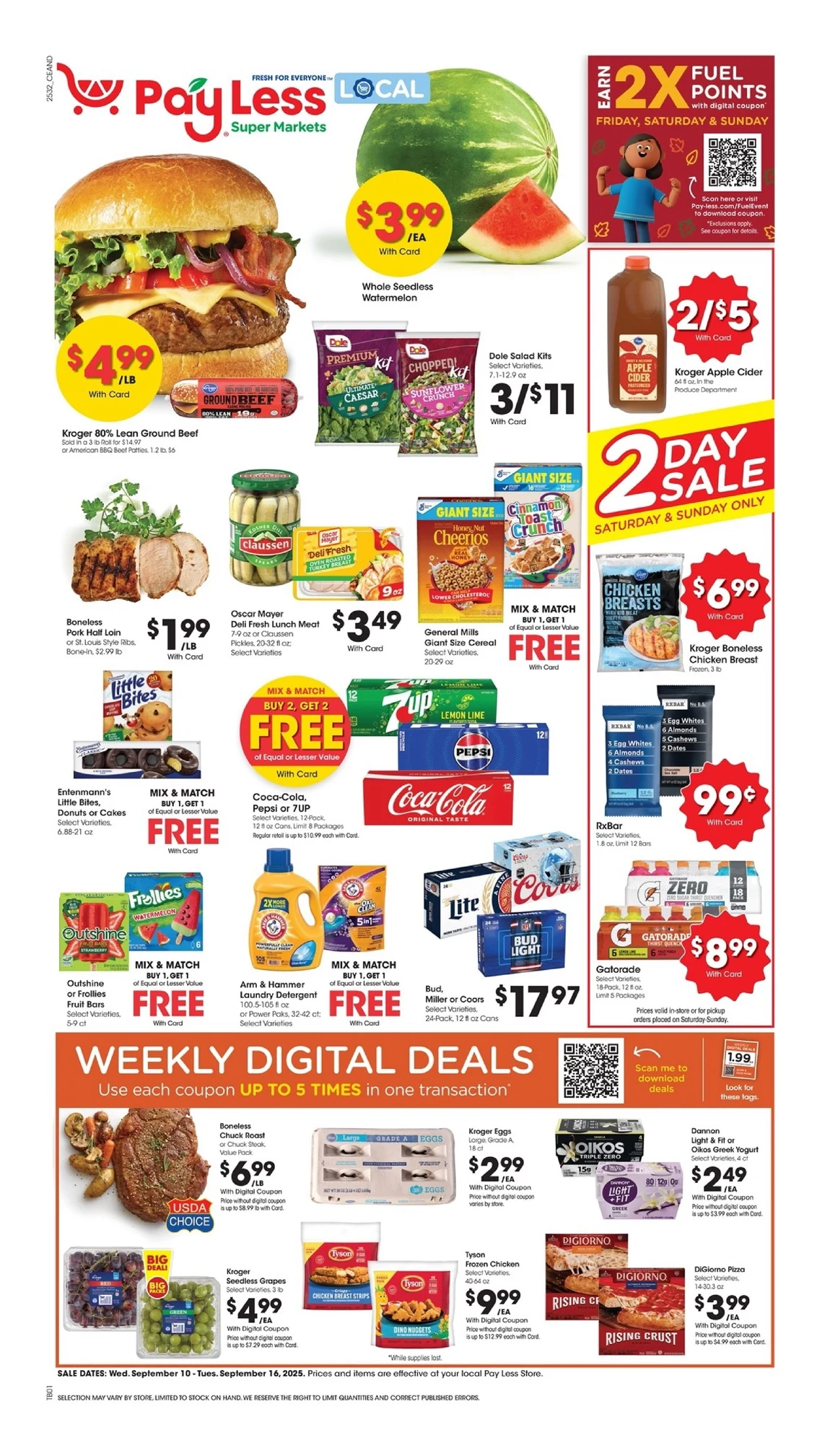 Pay Less Weekly Ad 9/17/25 – 9/23/25 preview 574 – payless ad 10 16 01