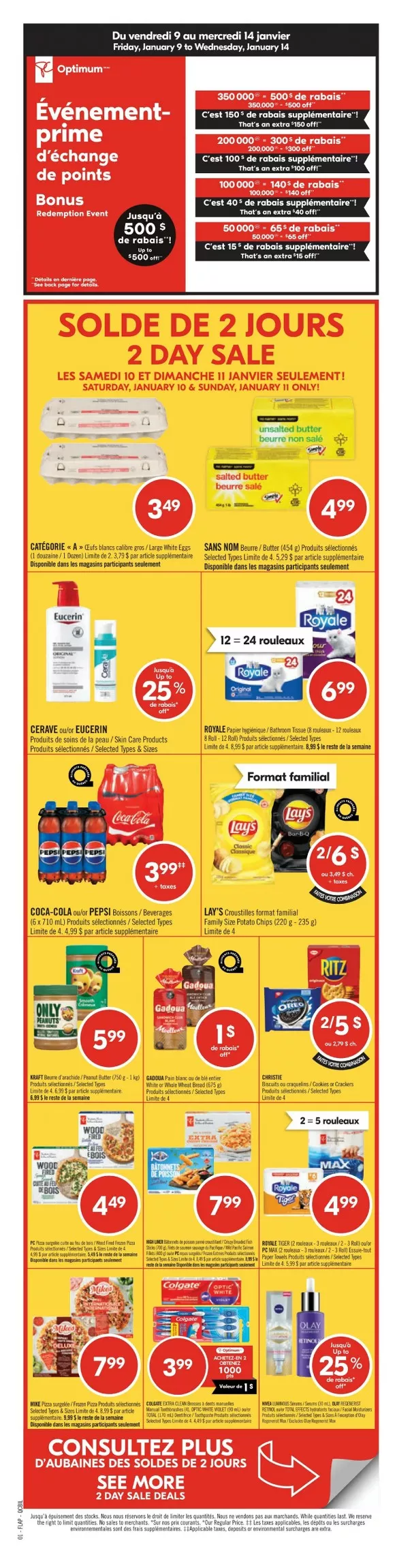 pharmaprix flyer january 10 15 1