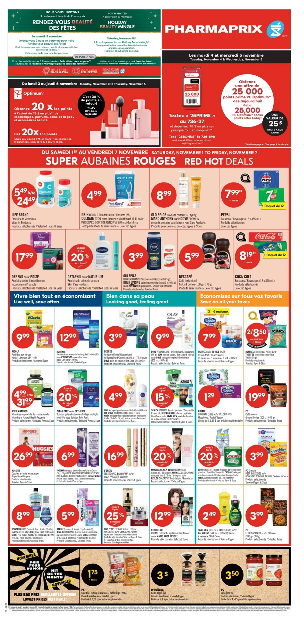Pharmaprix Flyer November 1, 2025 & November 8, 2025 1 – pharmaprix flyer november 1 7 5 27276215