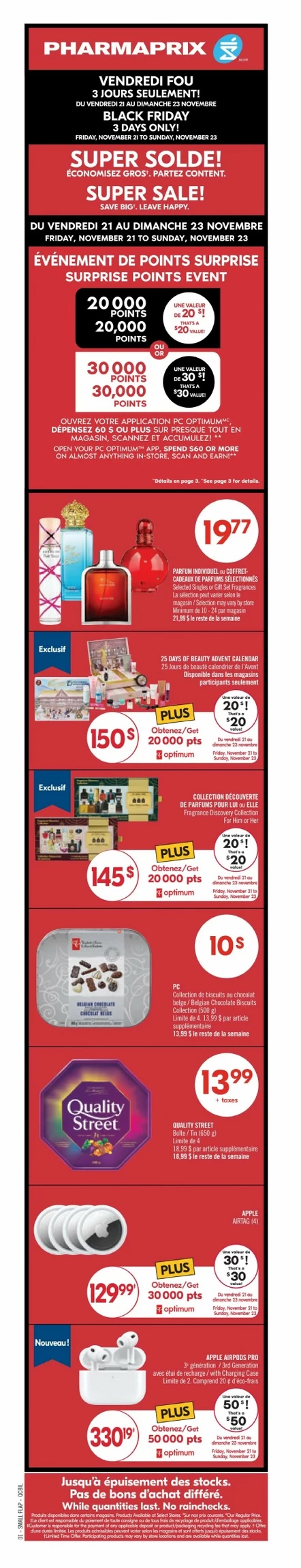 pharmaprix flyer november 22 27 1 10587049