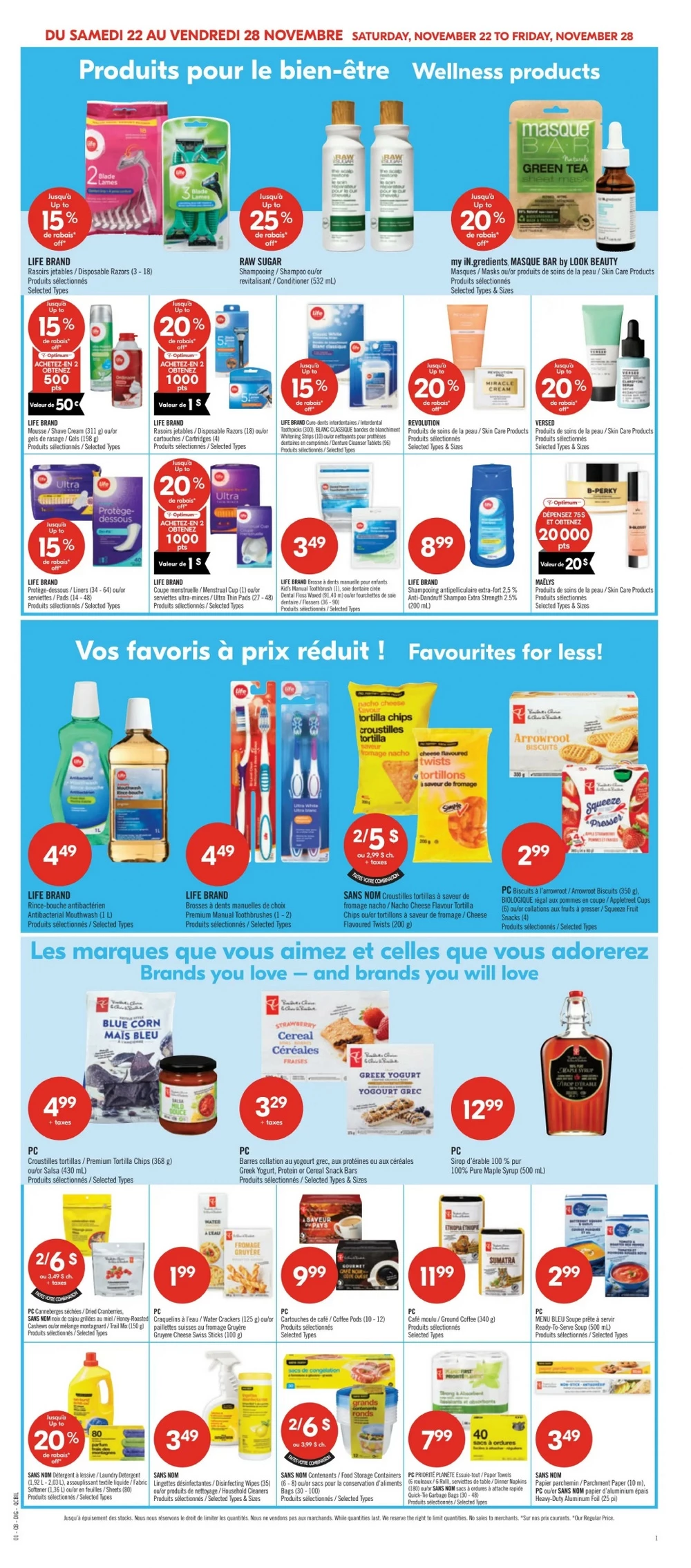 pharmaprix flyer november 22 27 20 99344324