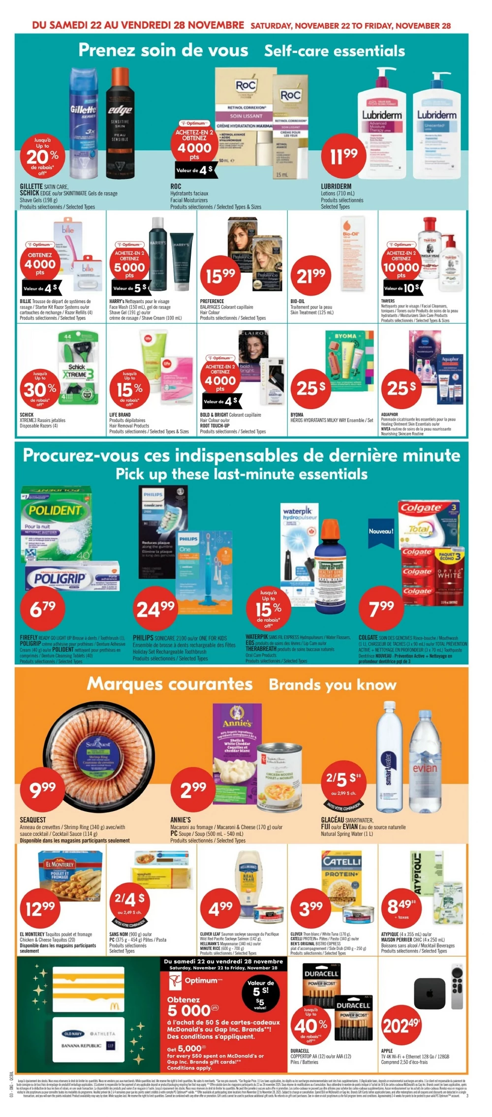 pharmaprix flyer november 22 27 23 32961777