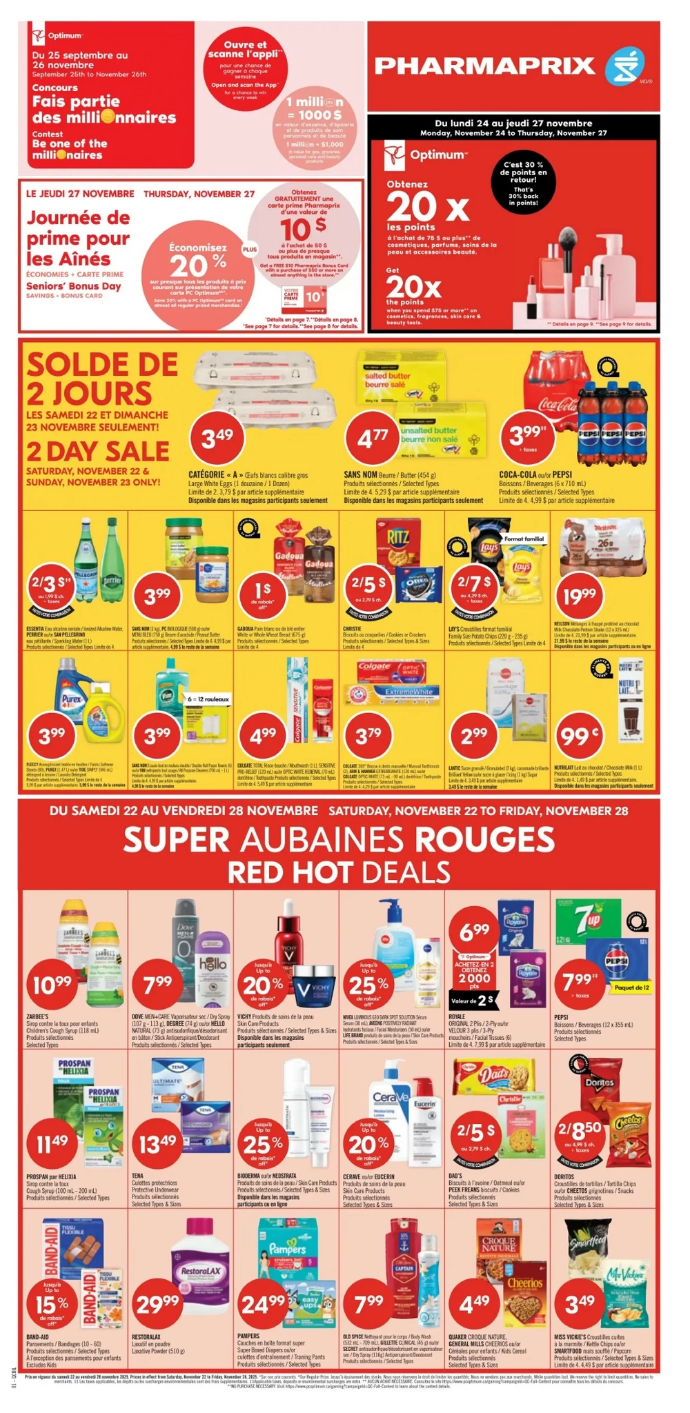 pharmaprix flyer november 22 27 5 38211927