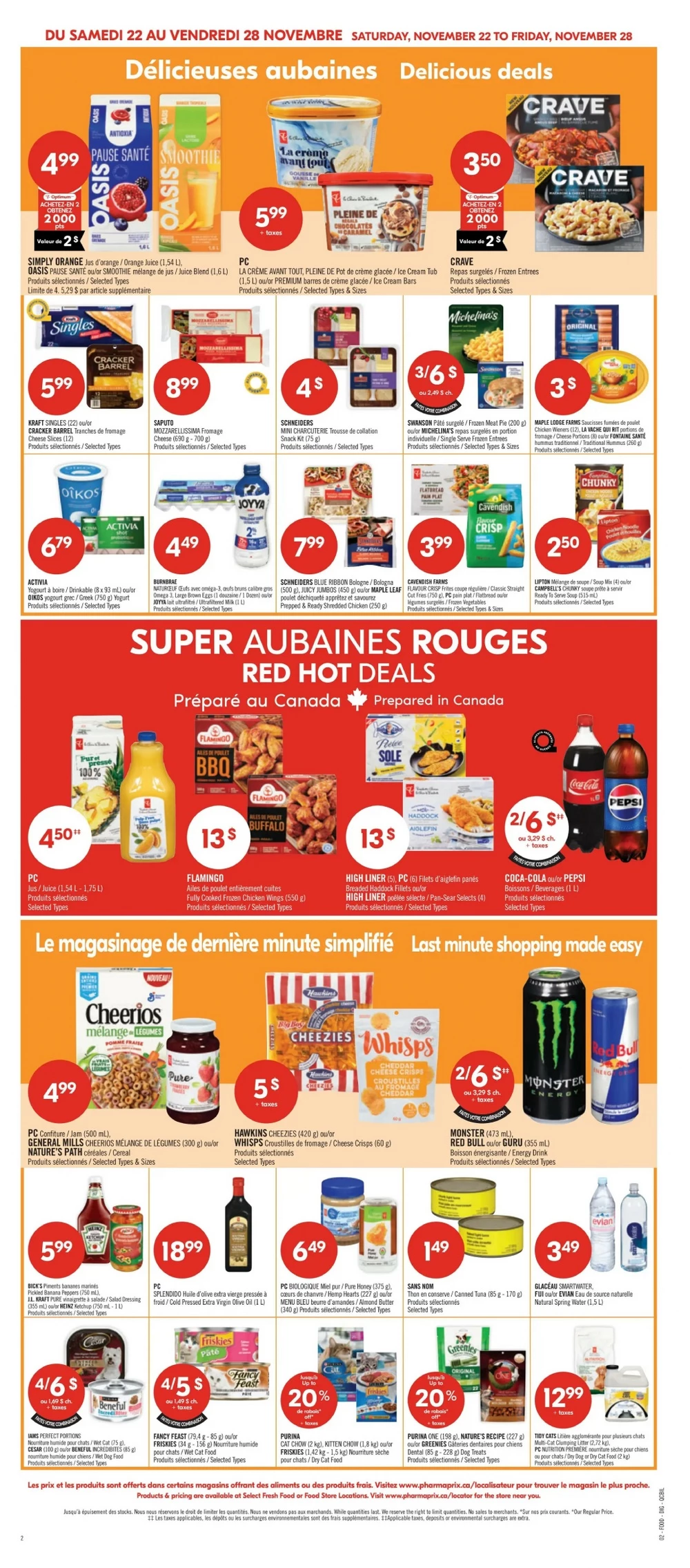 pharmaprix flyer november 22 27 8 19489717