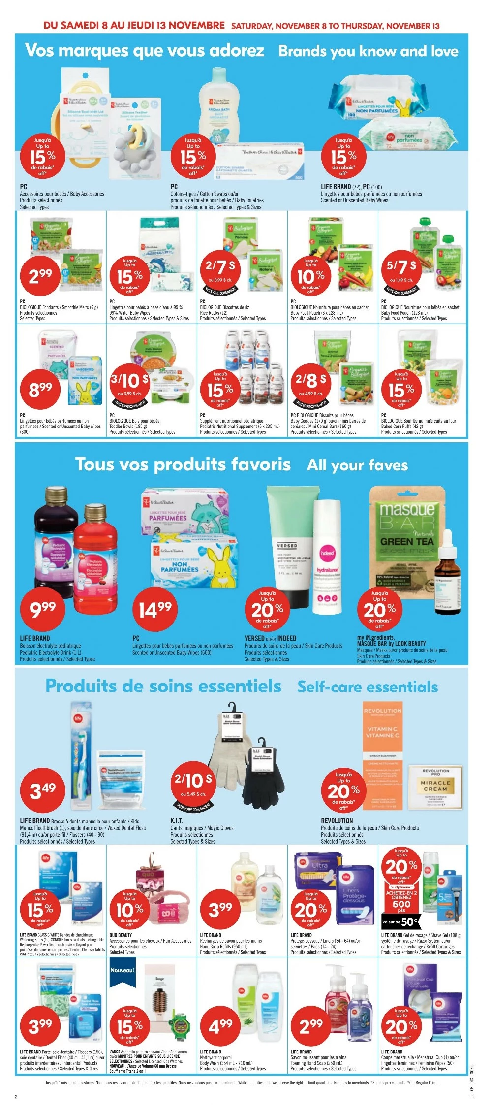 Pharmaprix Flyer November 8 & November 15, 2025 2 – pharmaprix flyer november 8 13 19 17601400