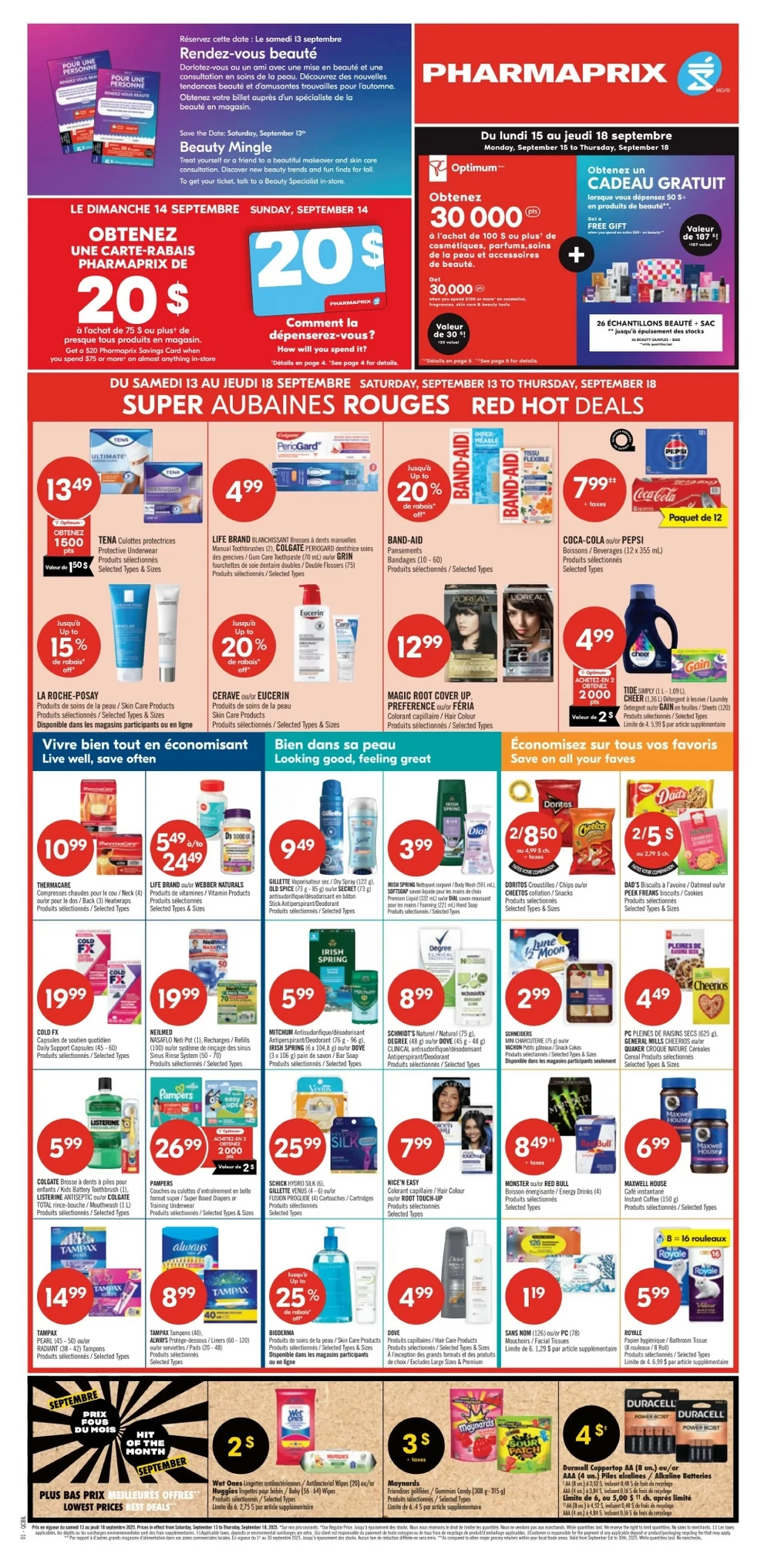 Pharmaprix Flyer September 13 to September 19, 2025 261 – pharmaprix flyer september 13 18 5