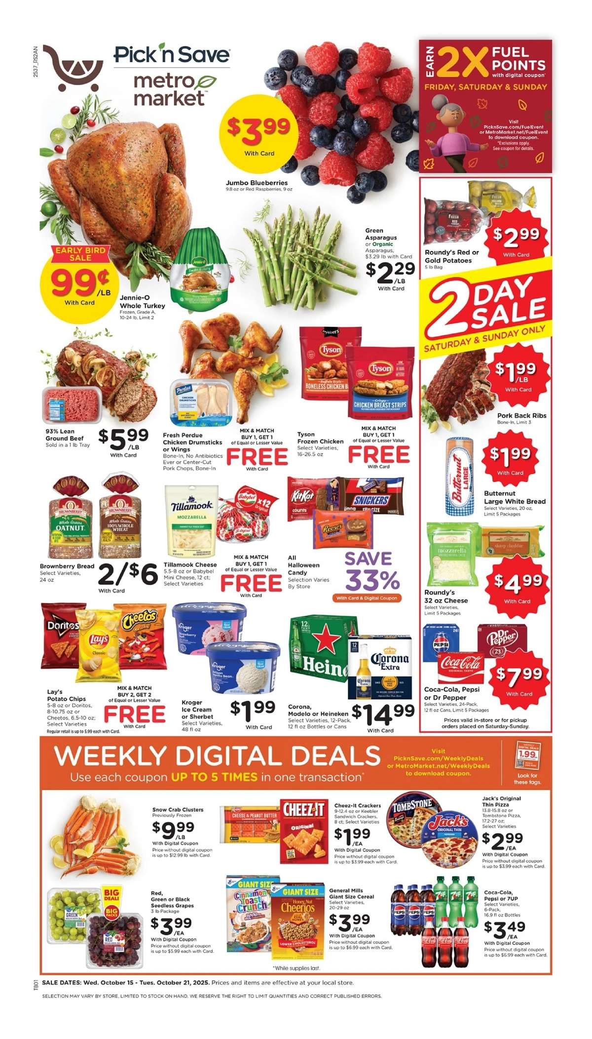 Pick n Save Weekly Ad October 15 to October 21, 2025 1 – picknsave ad 15 21 01