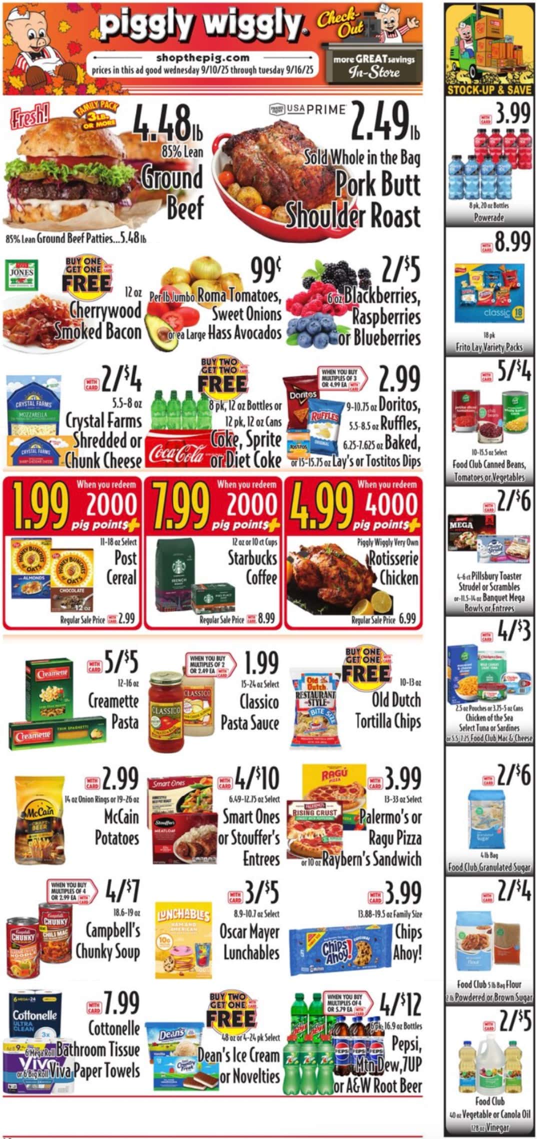 Piggly Wiggly Weekly Ad 9/17/25 – 9/23/25 preview 578 – pigglywiggly weekly ad 091025 01