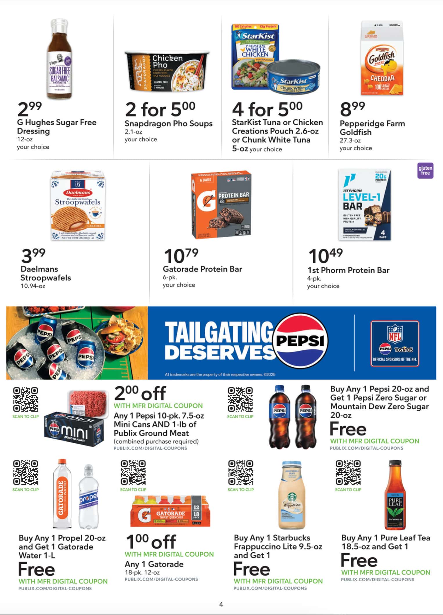 Publix Ad Extra Savings 9/6/25 – 9/19/25 111 –