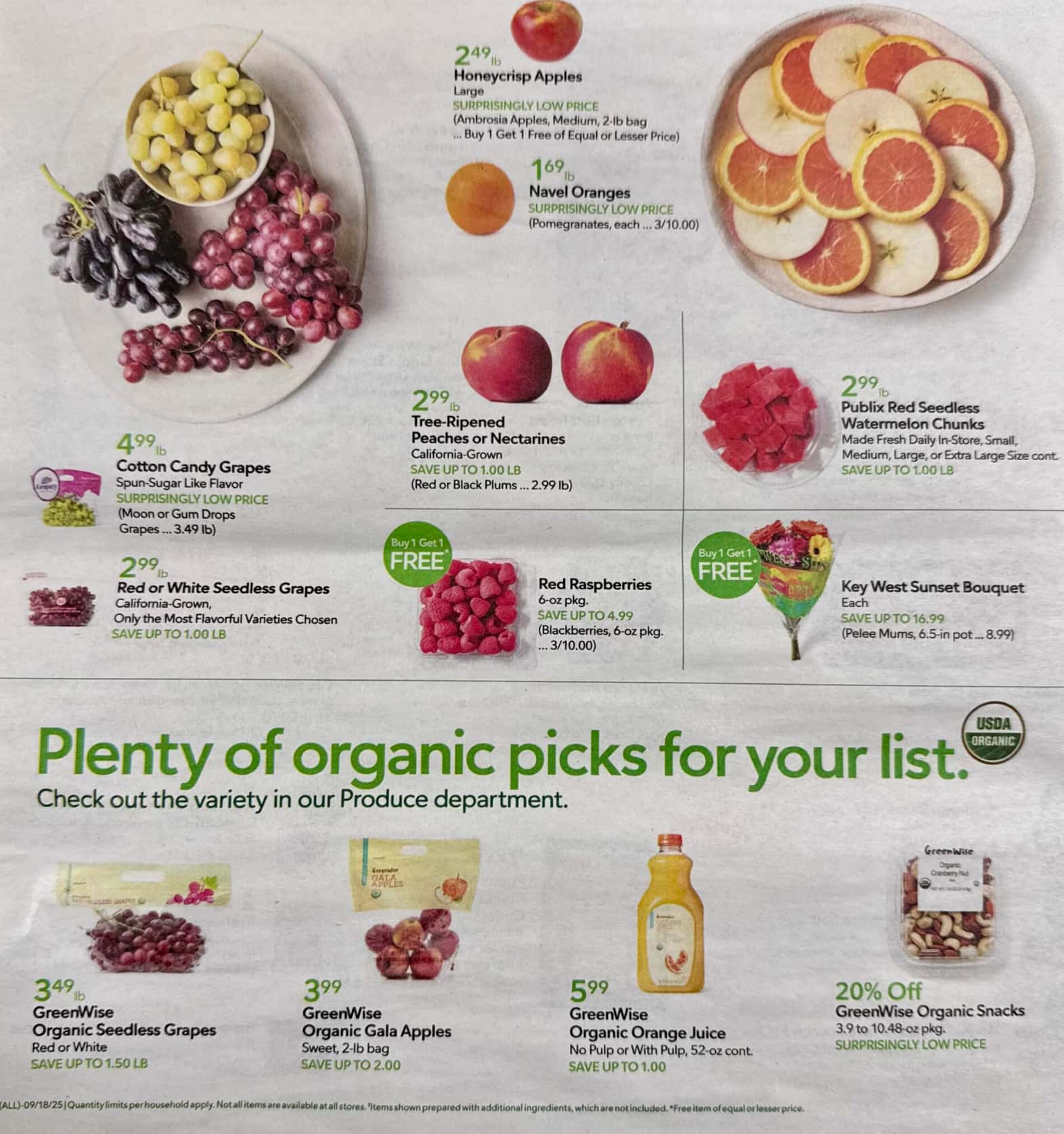Publix Weekly Ad 9/17/25 – 9/23/25 preview 6 –
