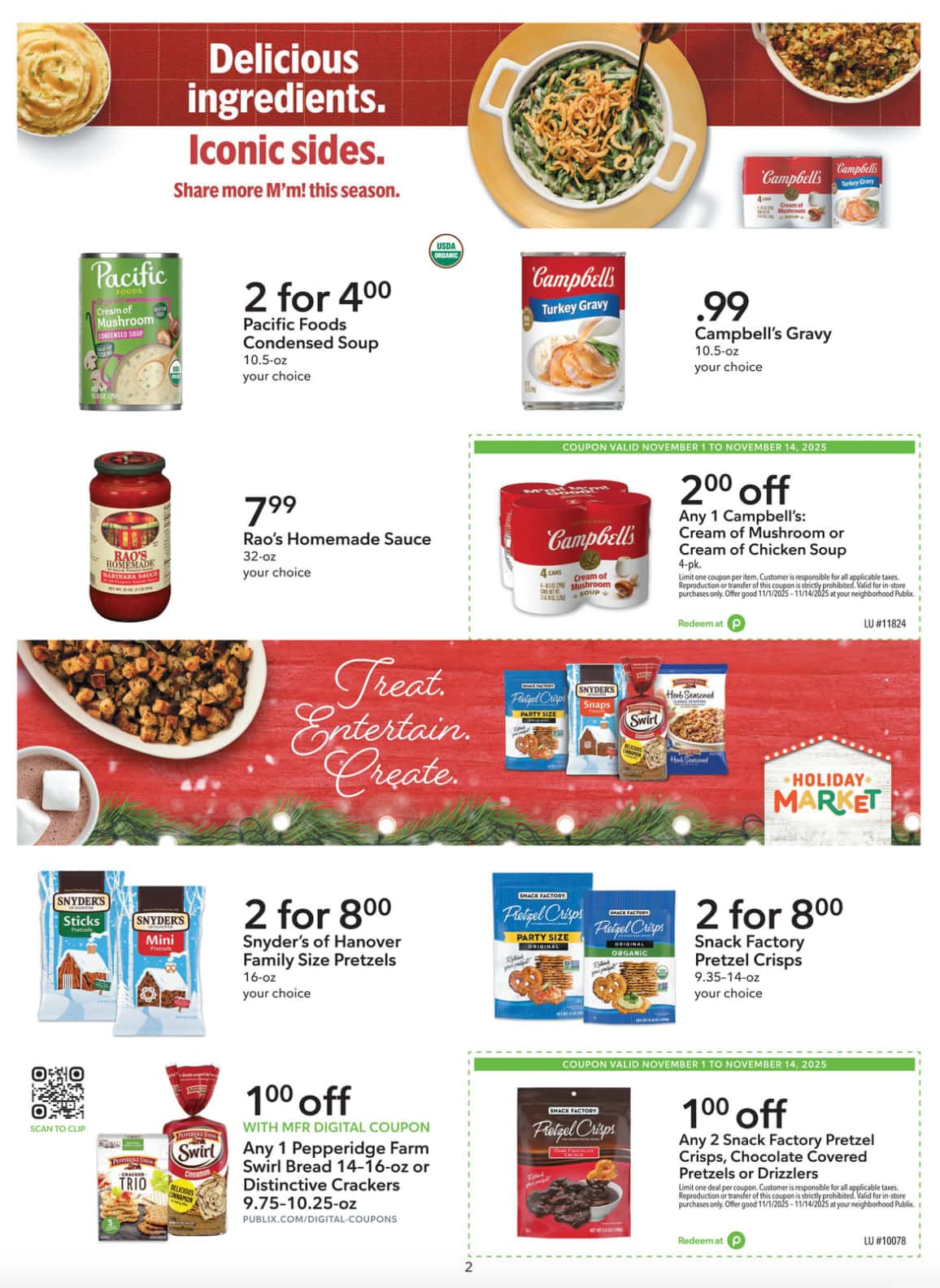 Publix Ad Extra Savings 11/1/25 – 11/14/25 236 –