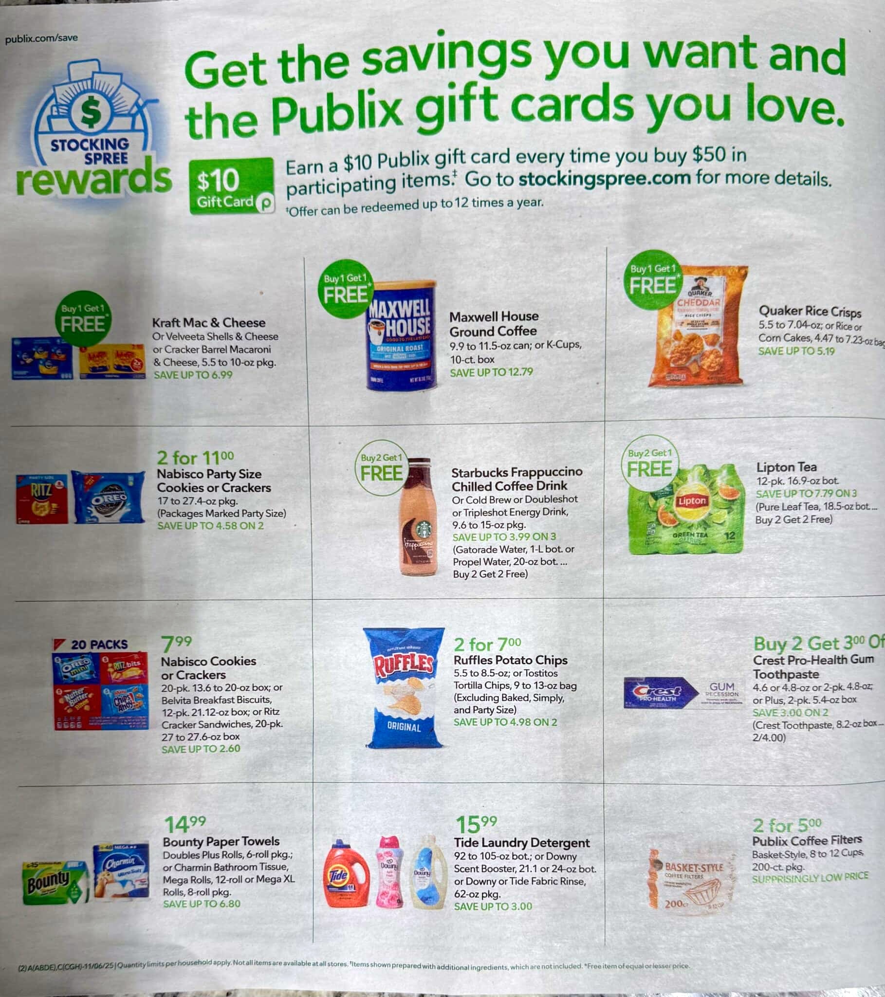 Publix Weekly Ad 11/5/25 – 11/11/25 3
