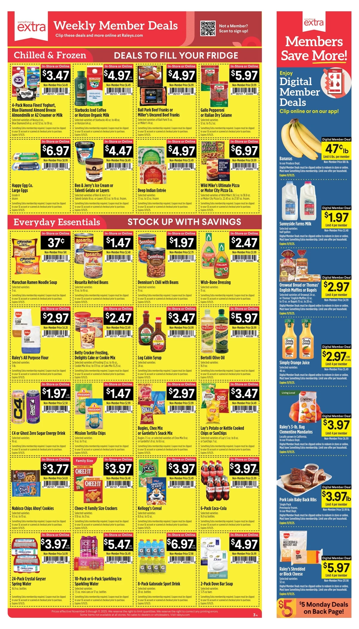 Raley’s Weekly Ad 11/5/25 & 11/12/25 preview 1 – raleys ad 5 11 3