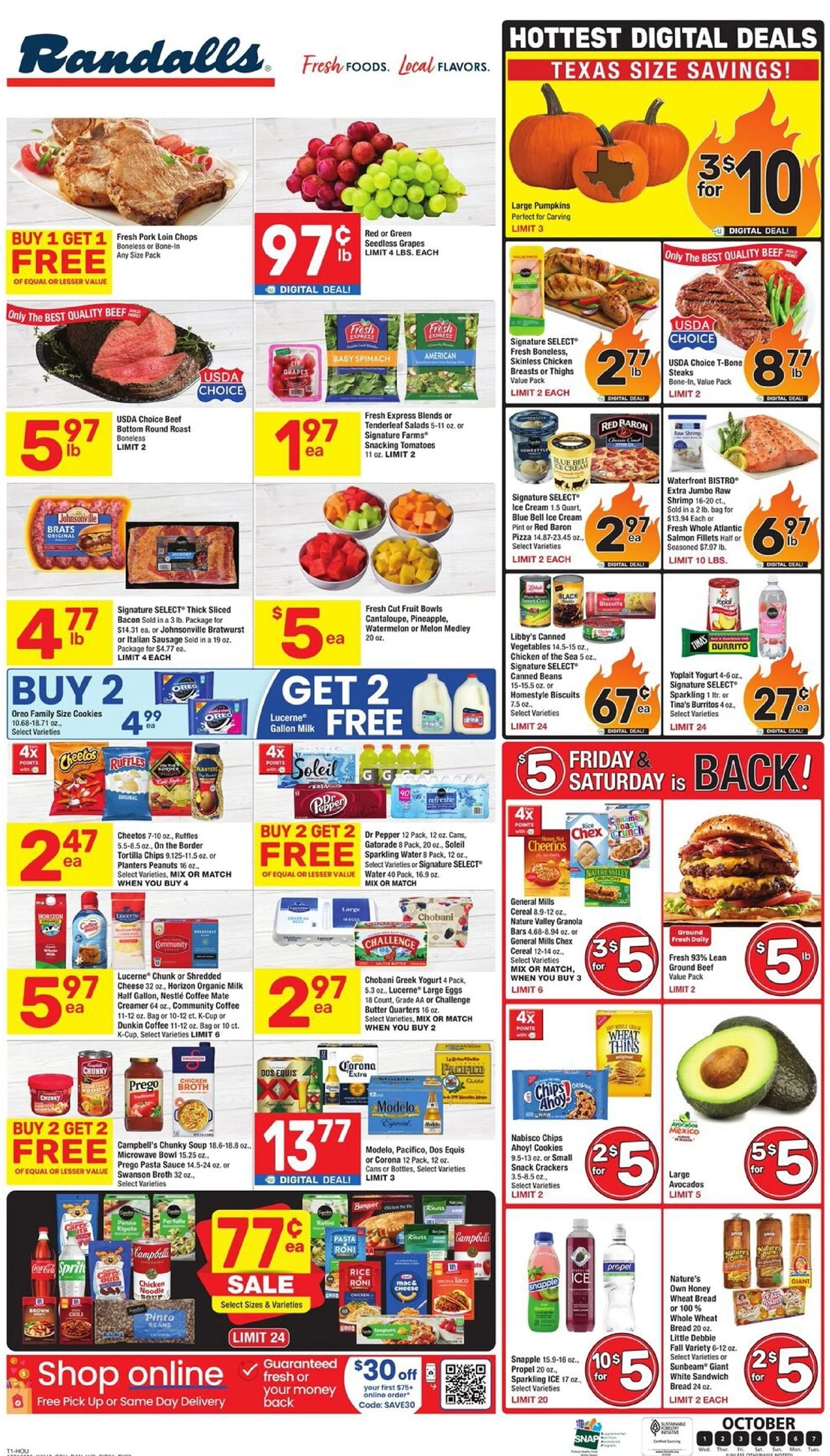 Randalls Weekly Ad 10/8/25 – 10/14/25 preview 178 – randalls ad 1 7 1