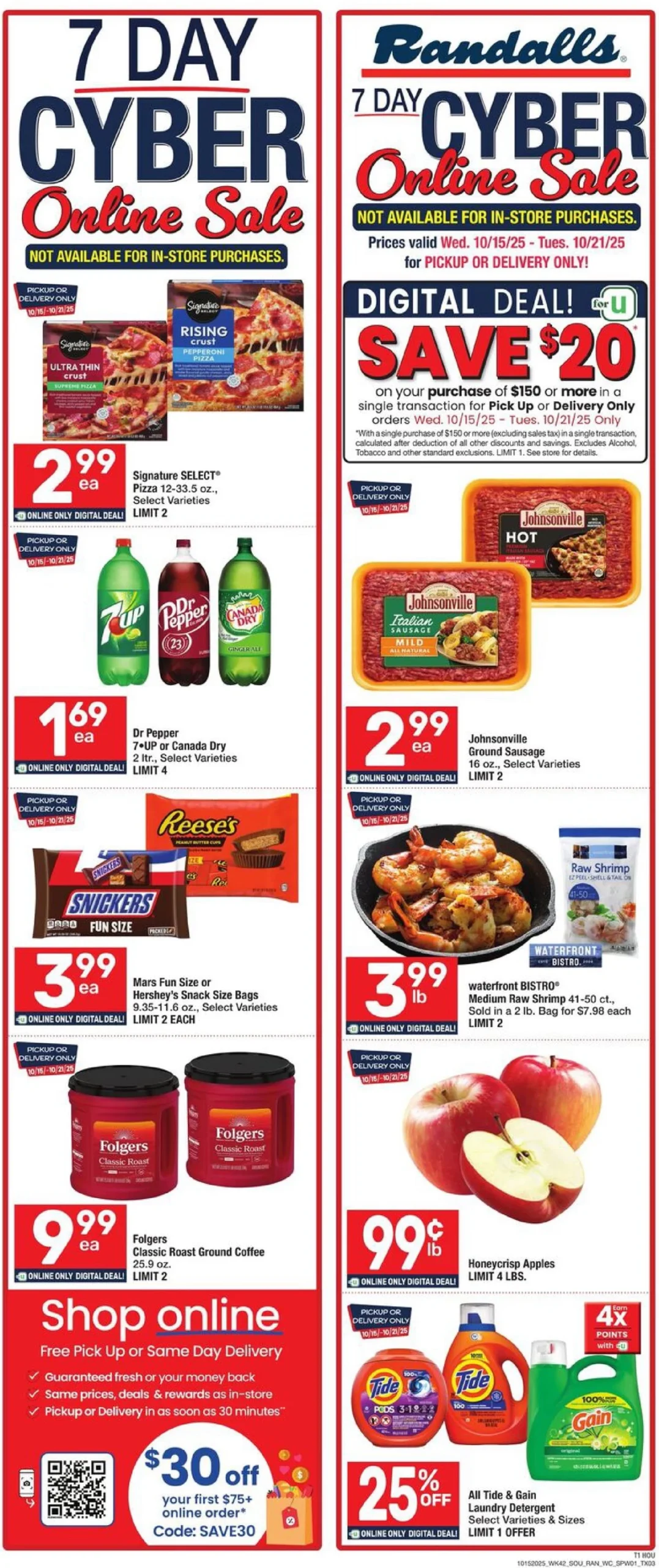 Randalls Weekly Ad October 15 to October 21, 2025 1 – randalls ad 15 21 1 scaled