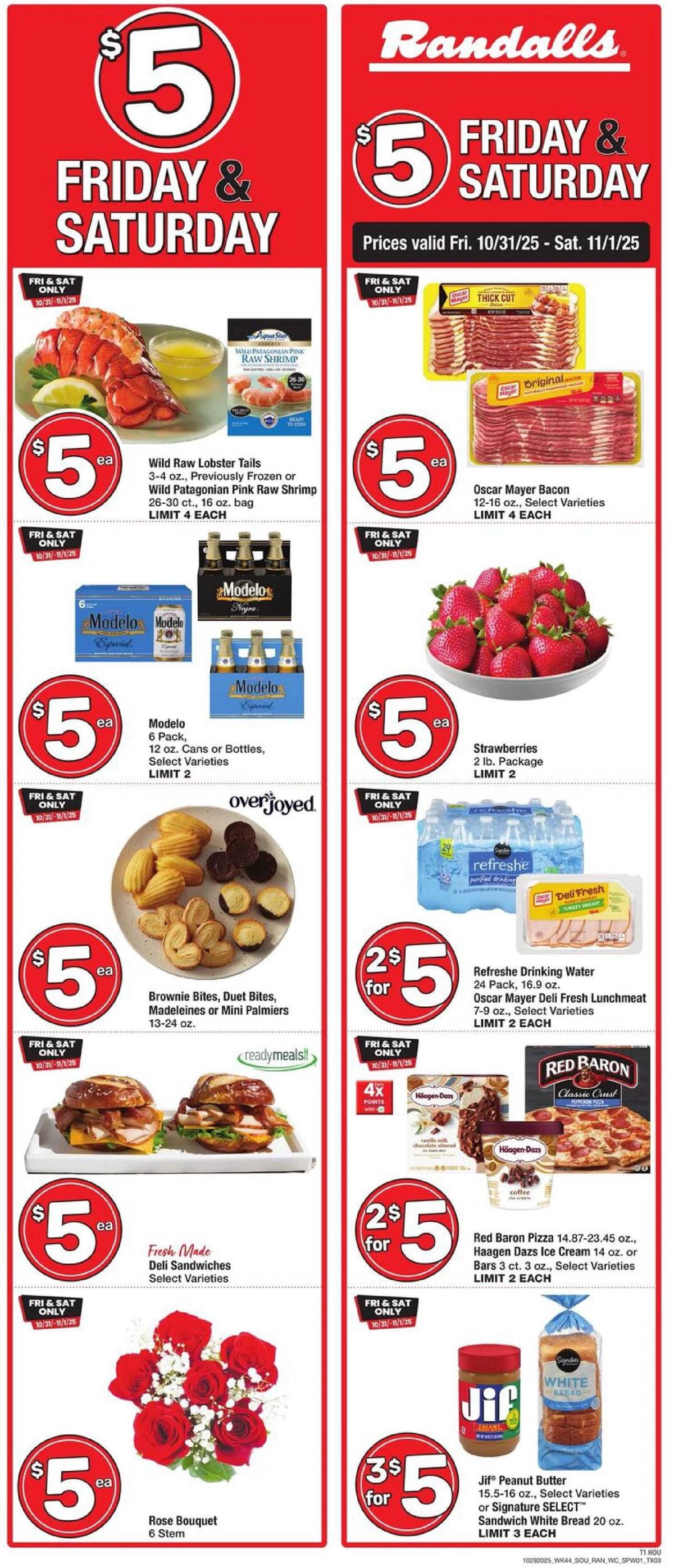 Randalls Weekly Ad 10/29/25 – 11/4/25 preview 41 – randalls ad 29 4 1