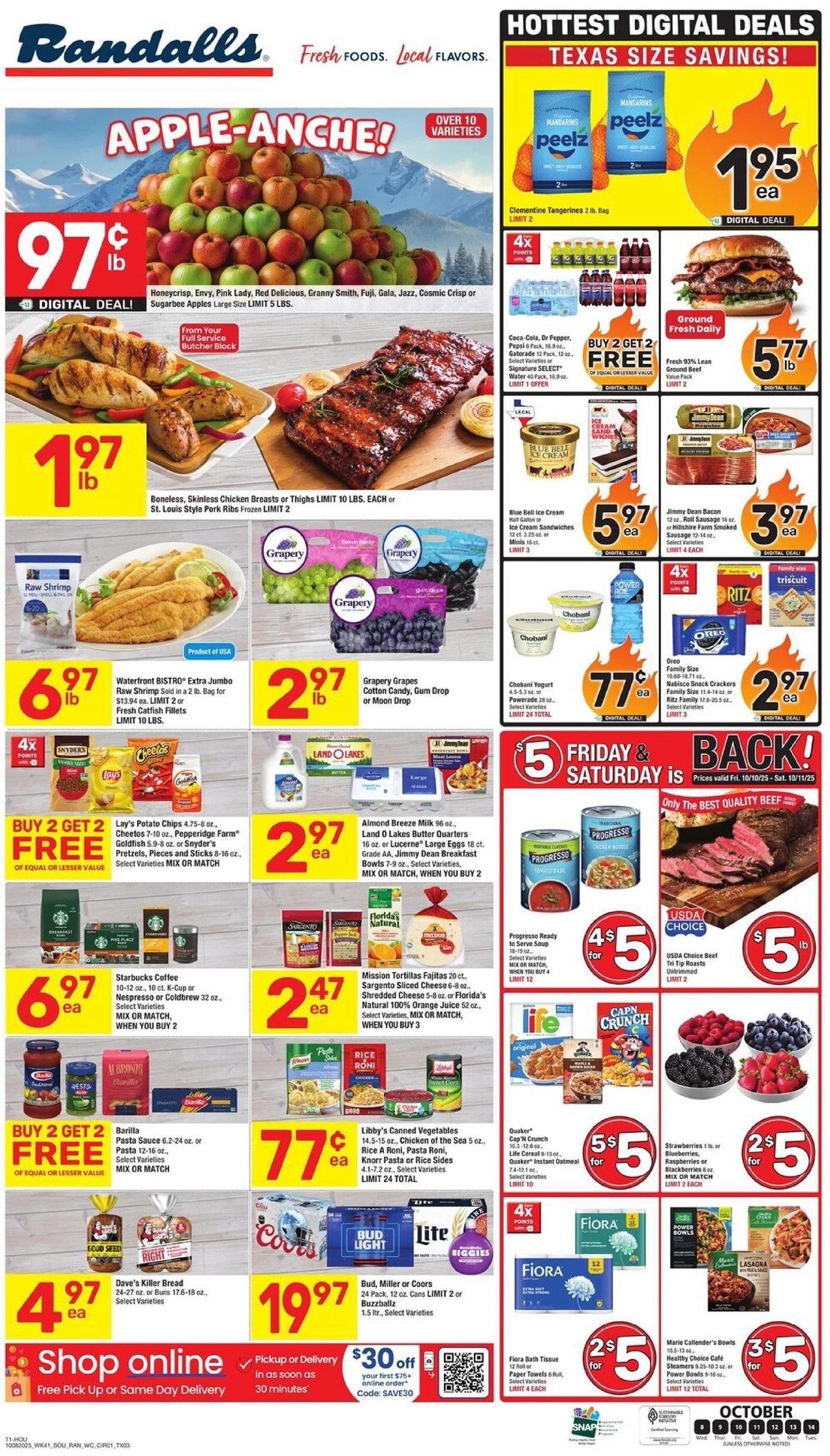 Randalls Weekly Ad October 8 to October 14, 2025 2 – randalls ad 8 14 1 1