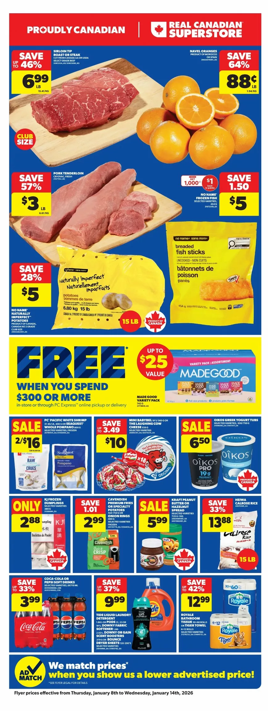 real canadian flyer ont january 8 14 3 98388896