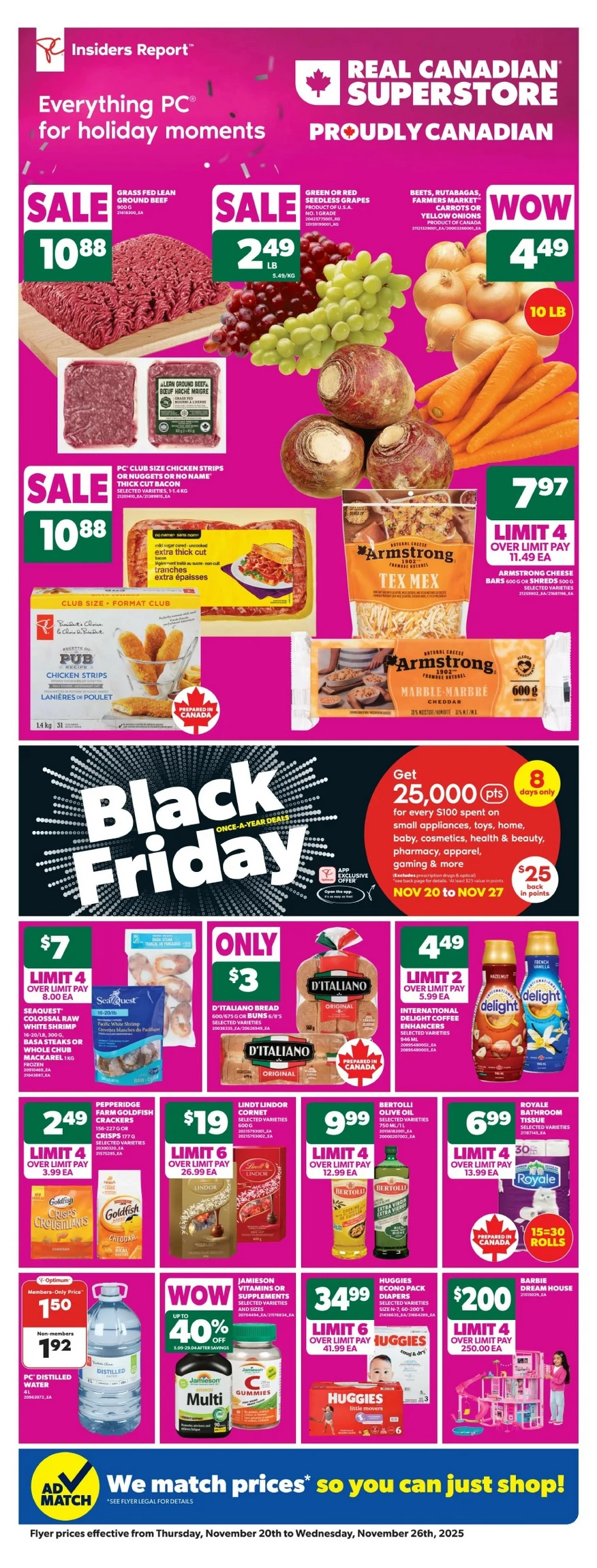 Real Canadian Superstore Black Friday Flyer 2025 1 – real canadian flyer west november 20 26 3 44293026
