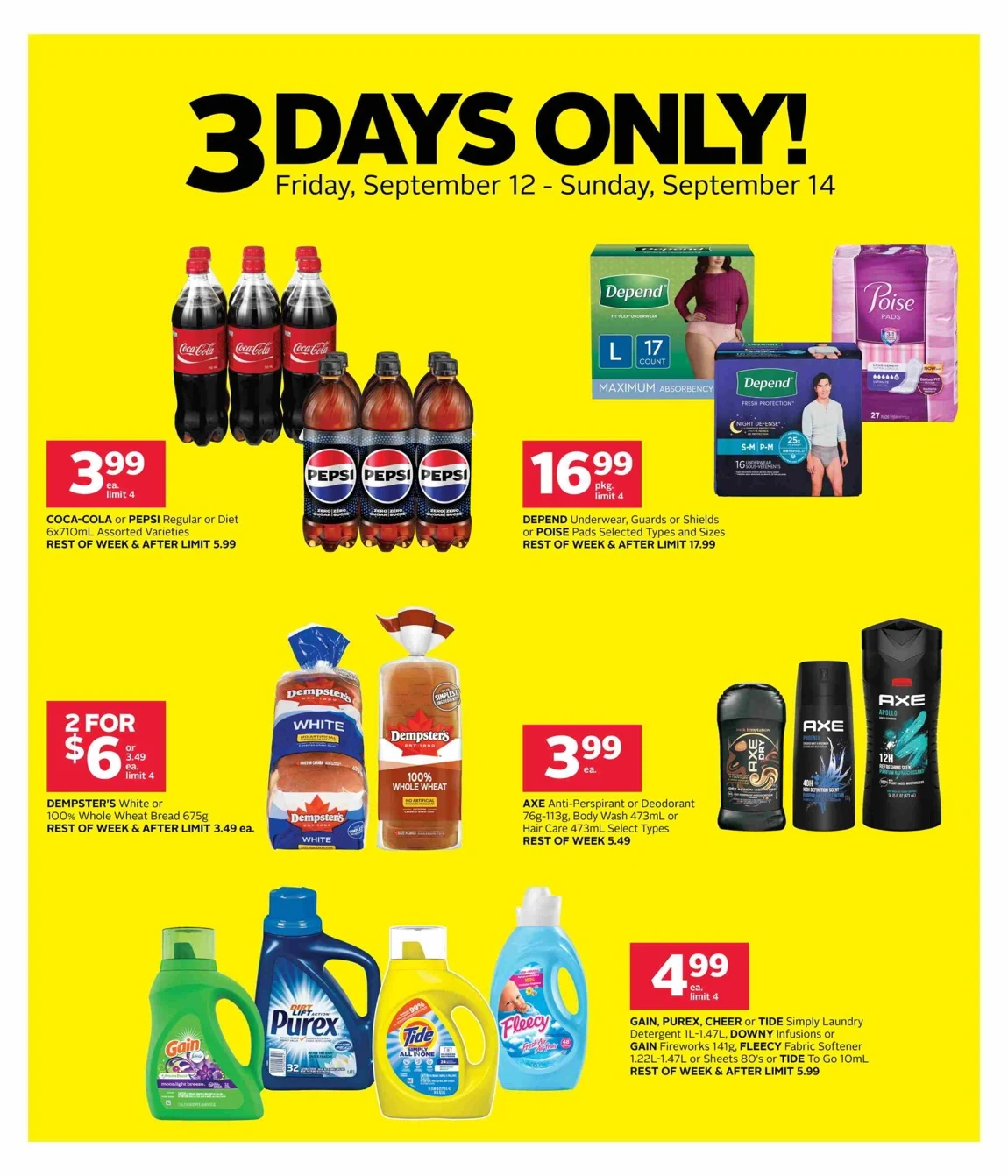 Rexall Flyer September 12 to September 18, 2025 229 – rexall flyer 12 18 01