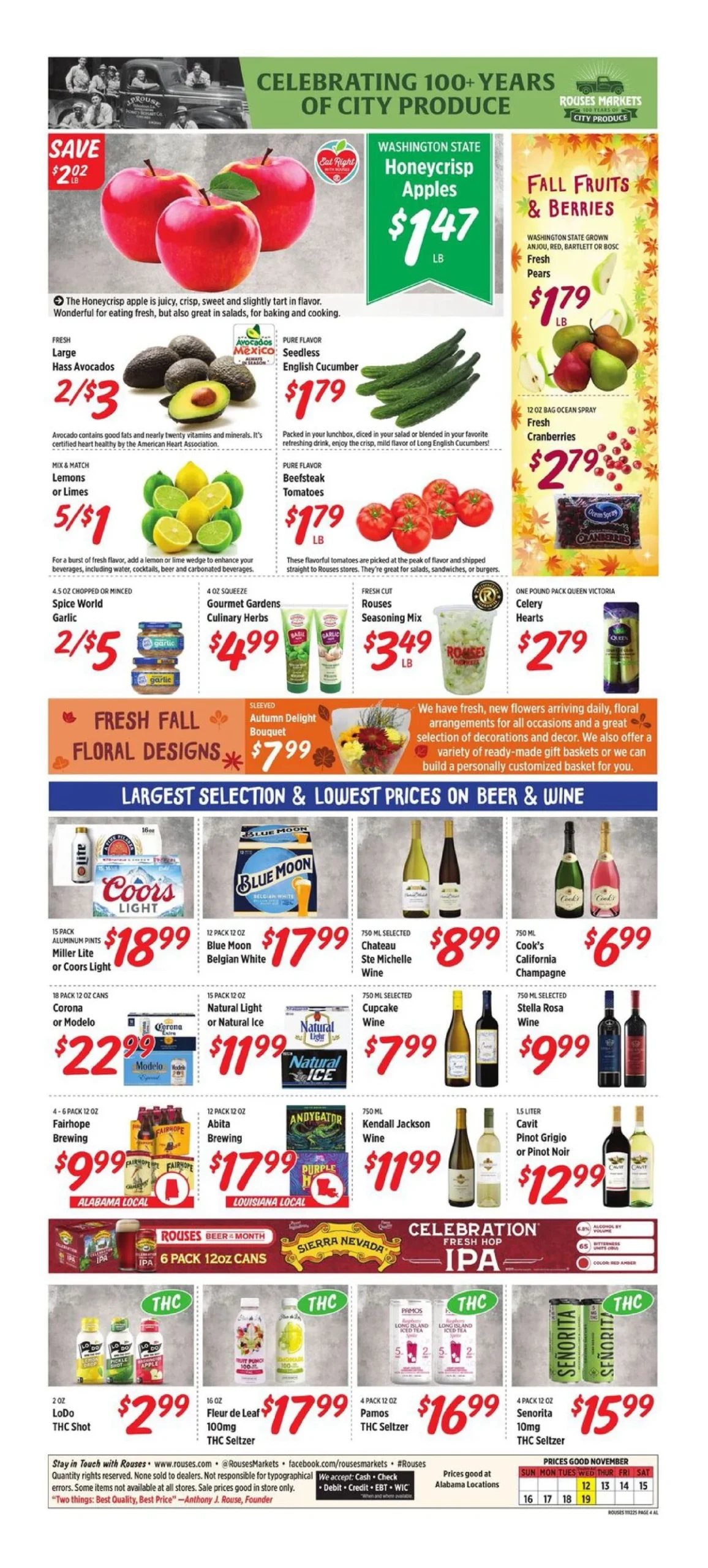 Rouses Weekly Ad 11/12/25 & 11/19/25 preview 4 – rouses 12 18 6 scaled