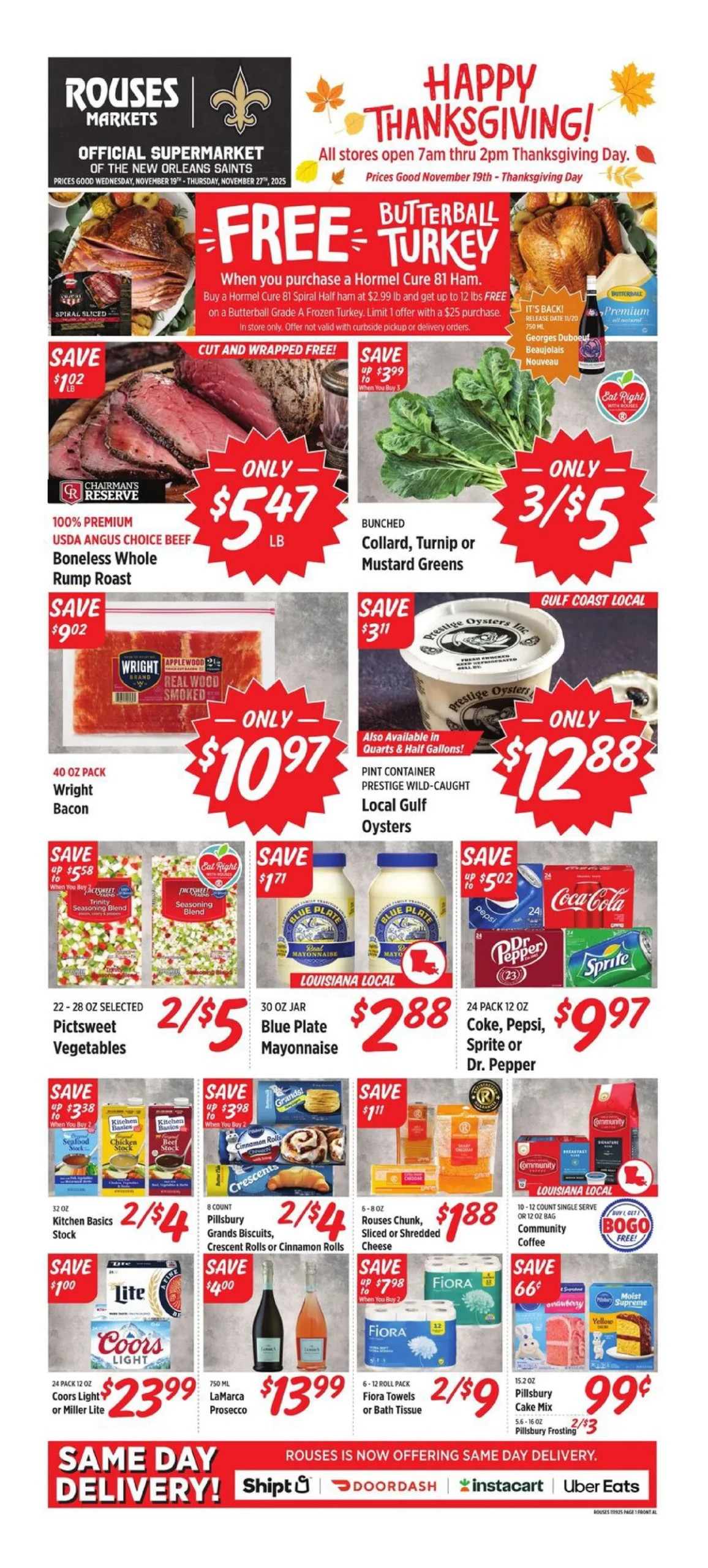 Rouses Weekly Ad 11/19/25 & 11/26/25 preview 182 – rouses ad 19 27 01 scaled