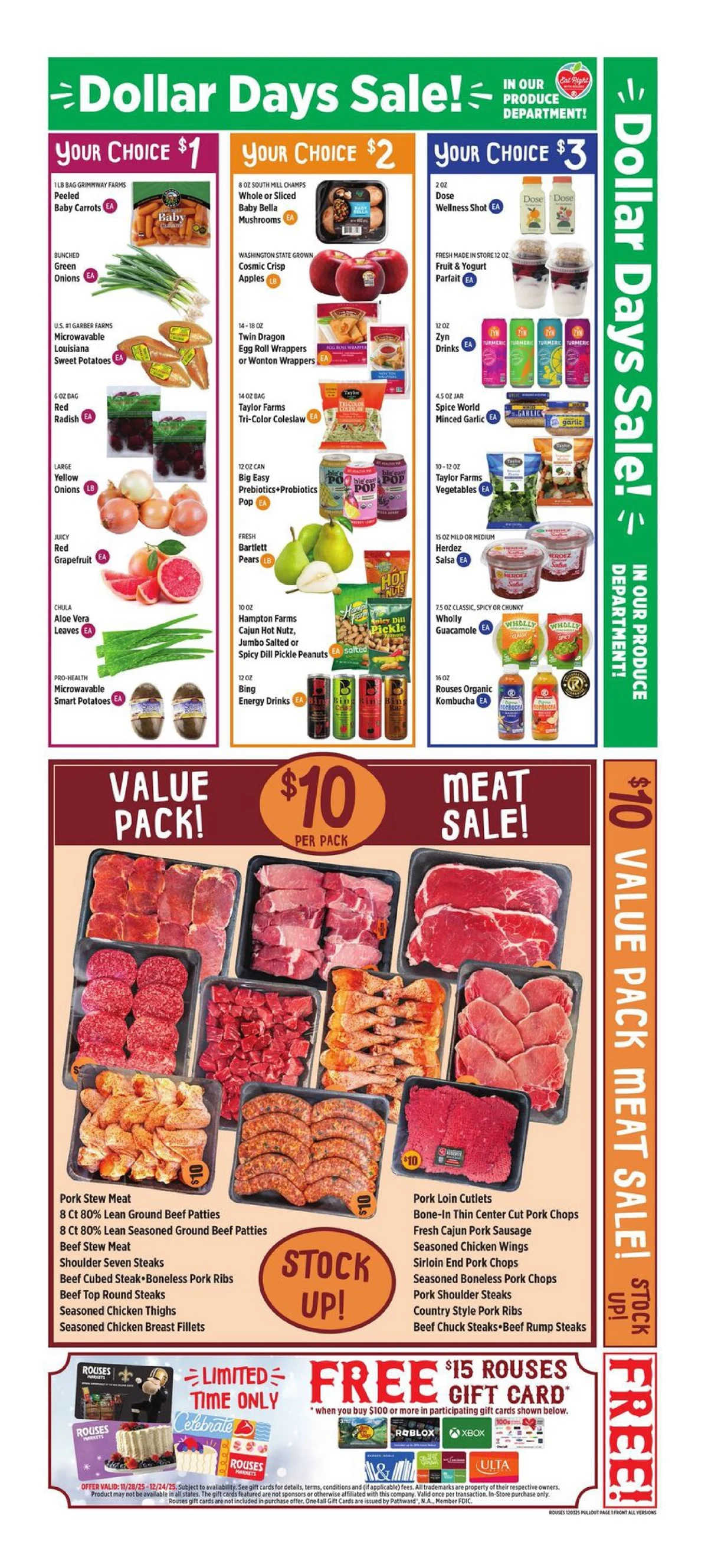 Rouses Weekly Ad 12/3/25 & 12/10/25 preview 3 – rouses ad 3 10 05