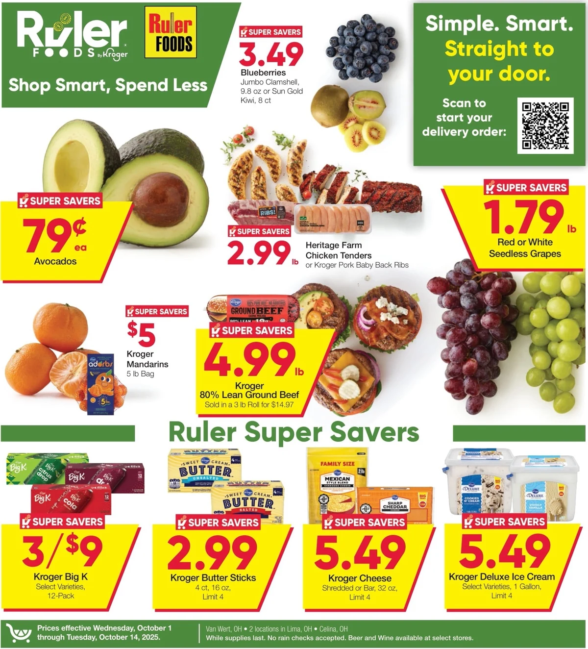 Ruler Foods Weekly Ad 10/8/25 – 10/14/25 preview 42 – ruler foods ad 1 14 1