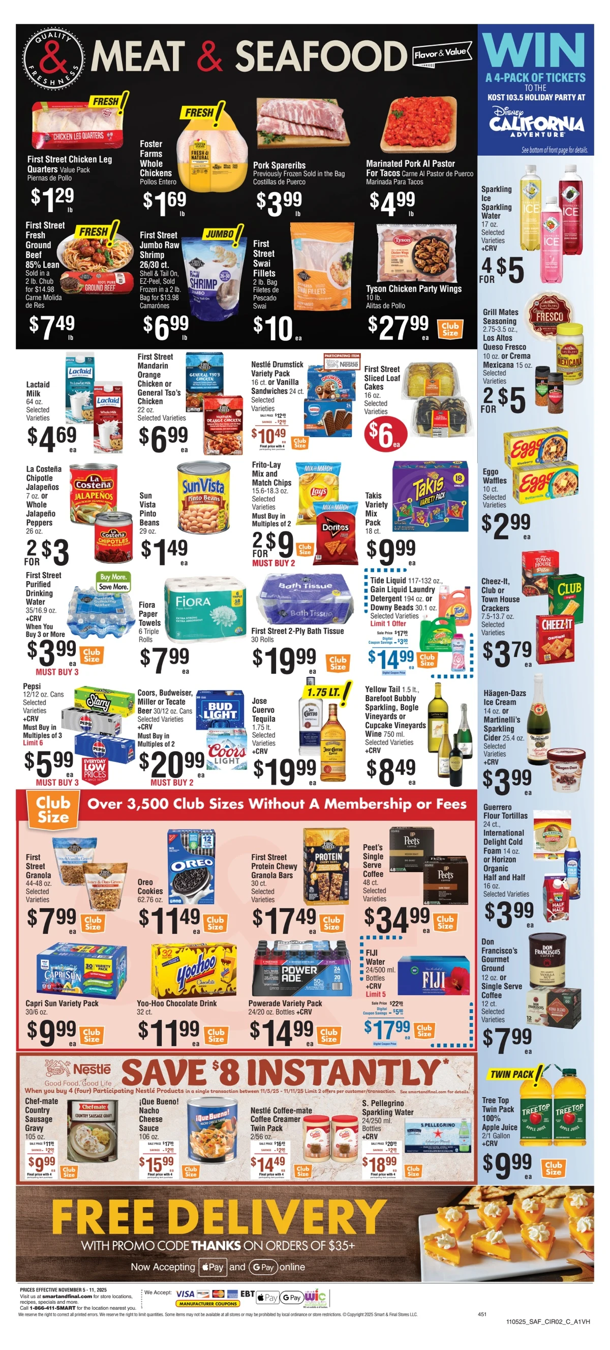 Smart and Final Weekly Ad 11/12/25 & 11/19/25 preview 2 – s3 1