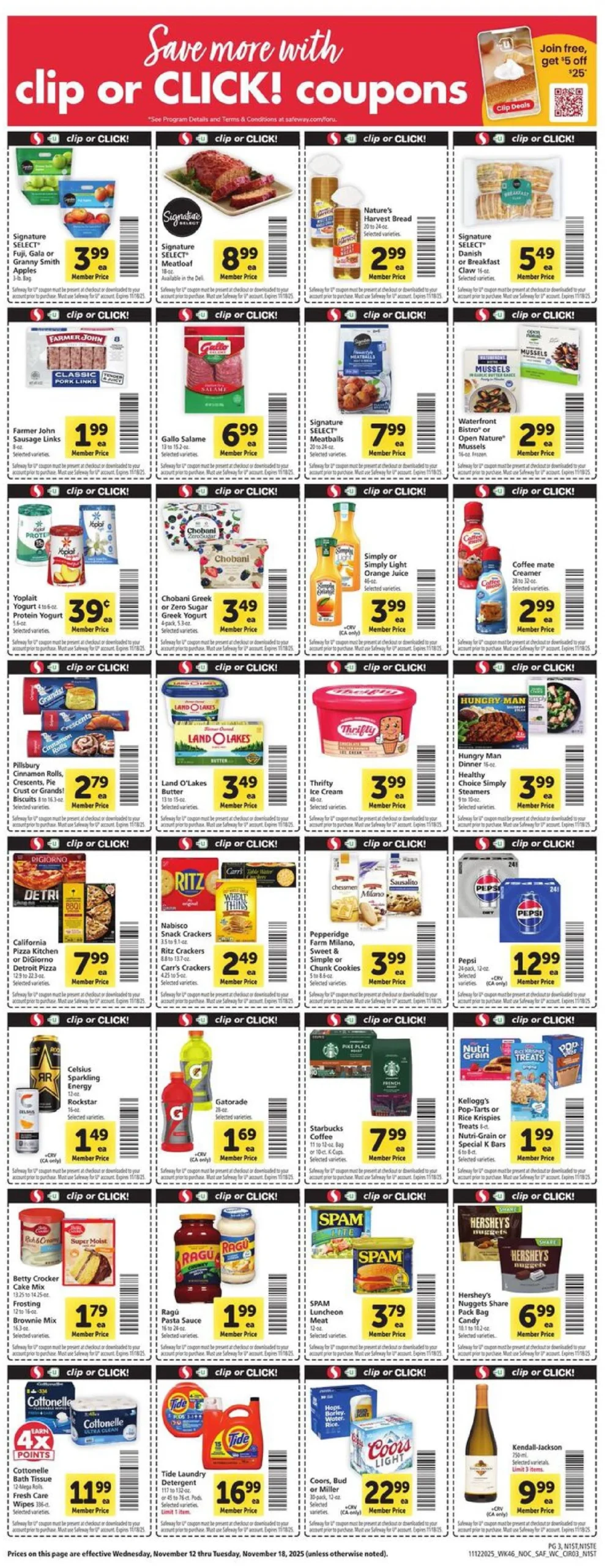 Safeway Weekly Ad 11/12/25 & 11/19/25 preview 1 – safeway ad 12 18 03 scaled