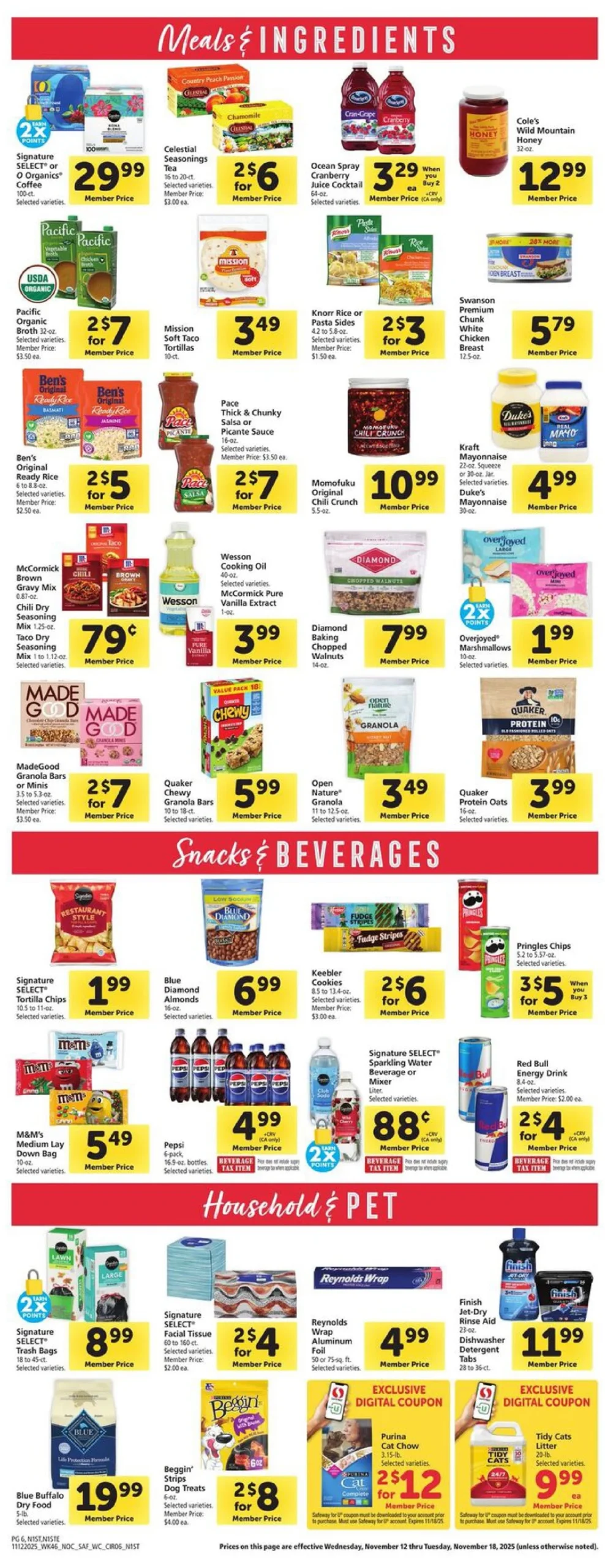 Safeway Weekly Ad 11/12/25 & 11/19/25 preview 4 – safeway ad 12 18 06 scaled