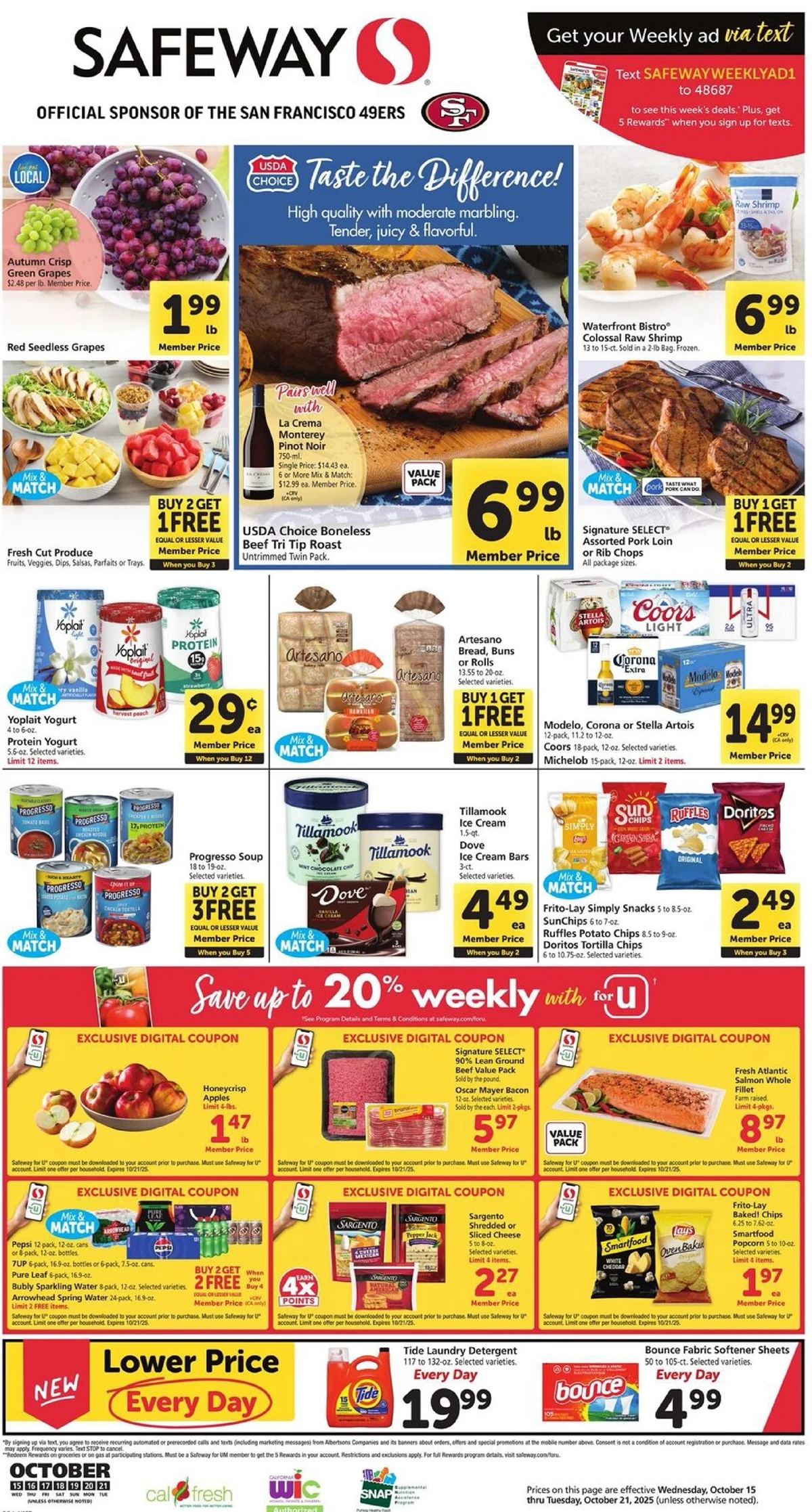 Safeway Weekly Ad October 15 to October 21, 2025 1 – safeway ad 15 21 01