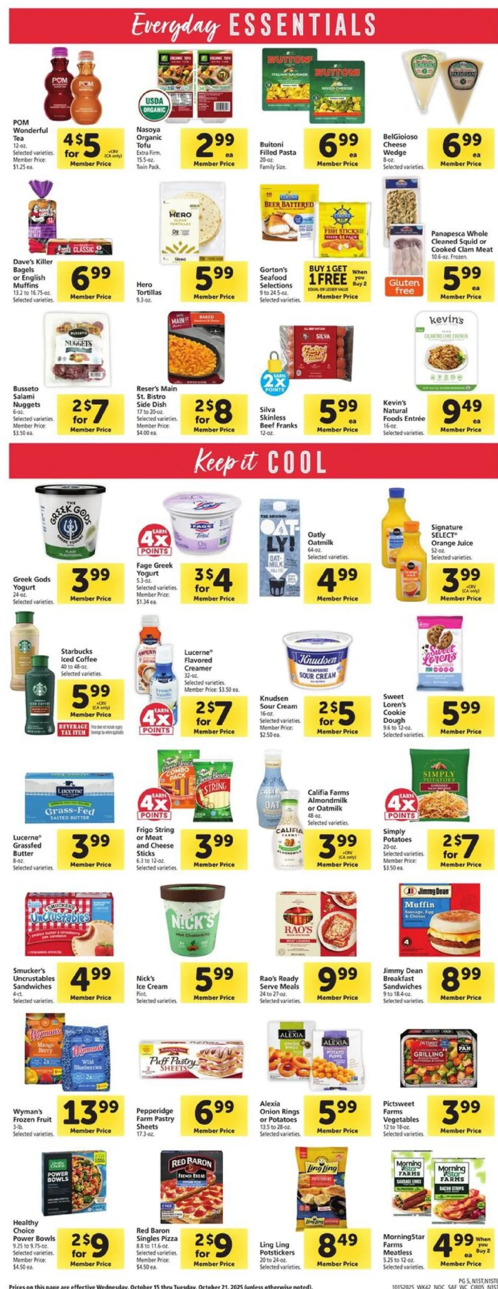 Safeway Weekly Ad October 15 to October 21, 2025 3 – safeway ad 15 21 05 scaled