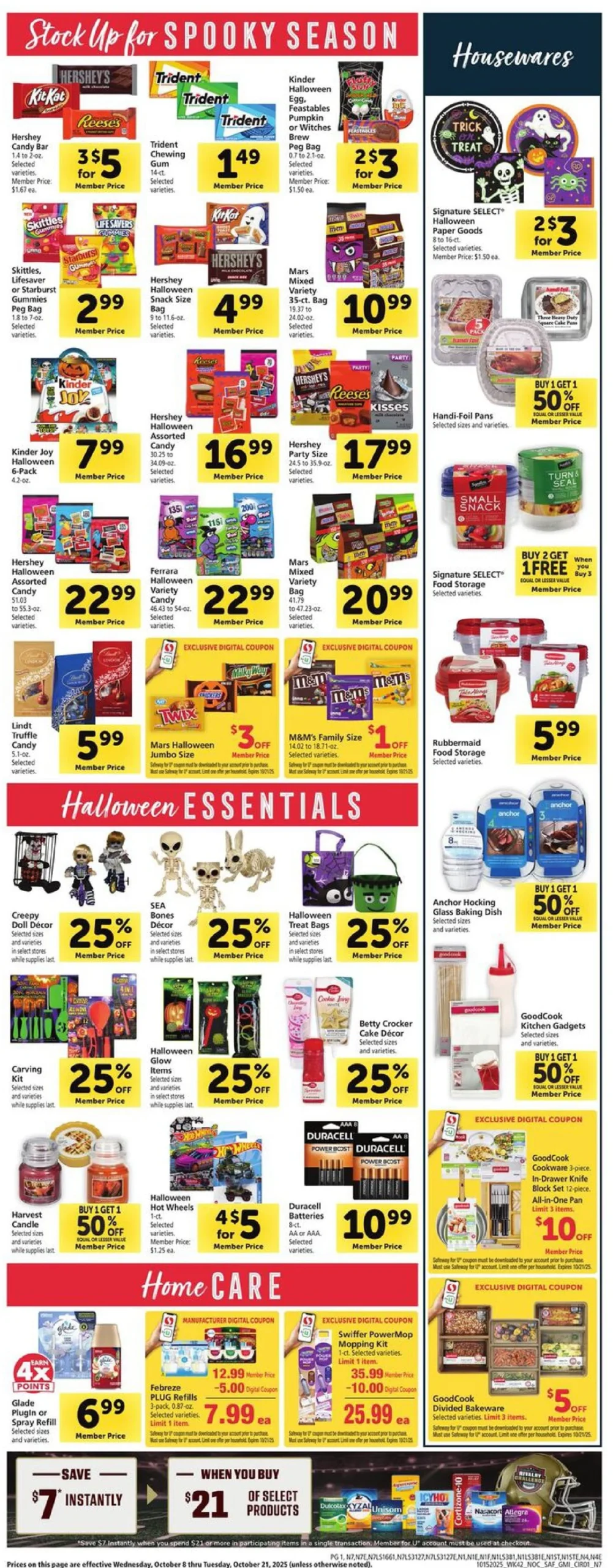 Safeway Weekly Ad October 15 to October 21, 2025 3 – safeway ad 15 21 10 scaled