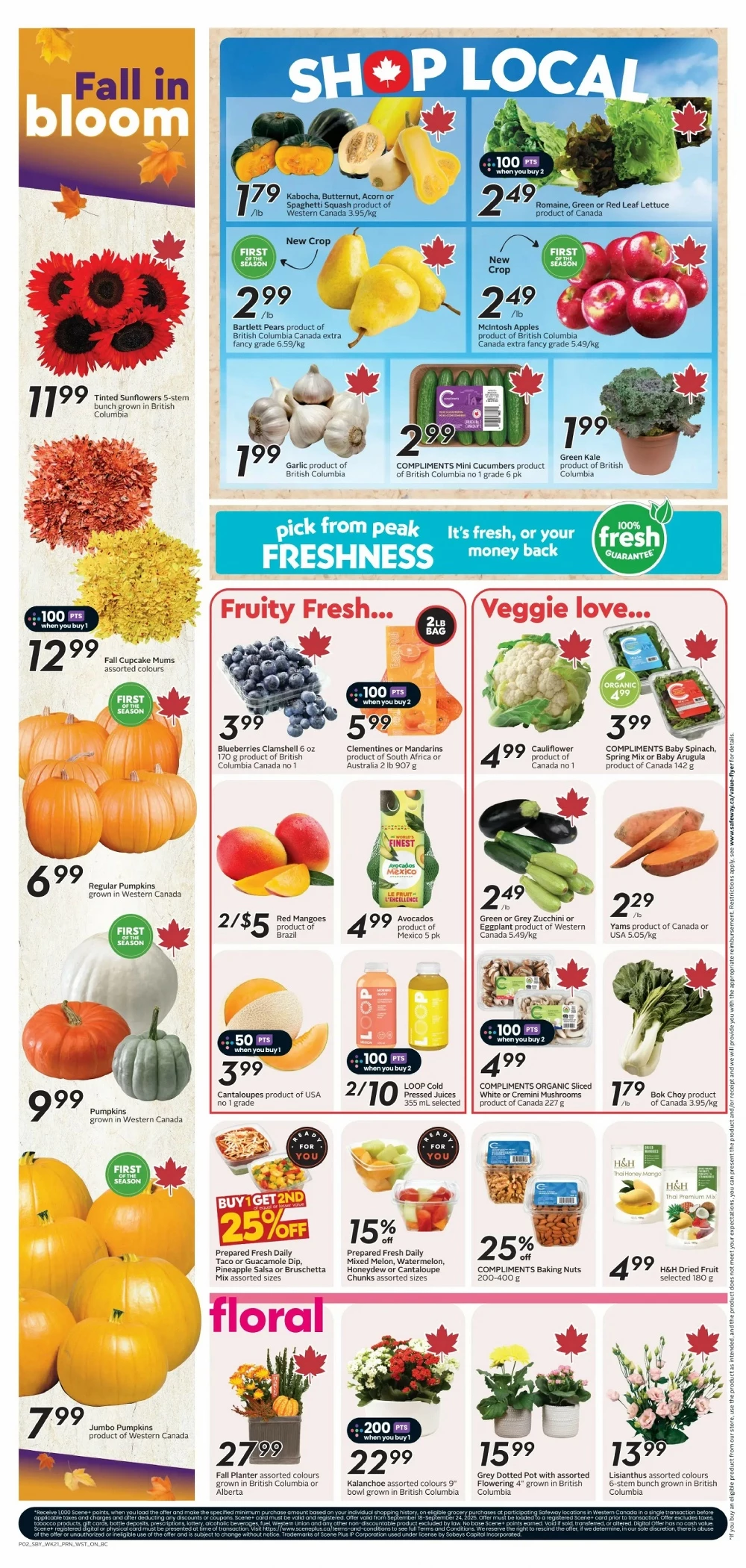 Safeway Flyer September 25 to October 1, 2025 245 – safeway flyer bc september 18 24 5