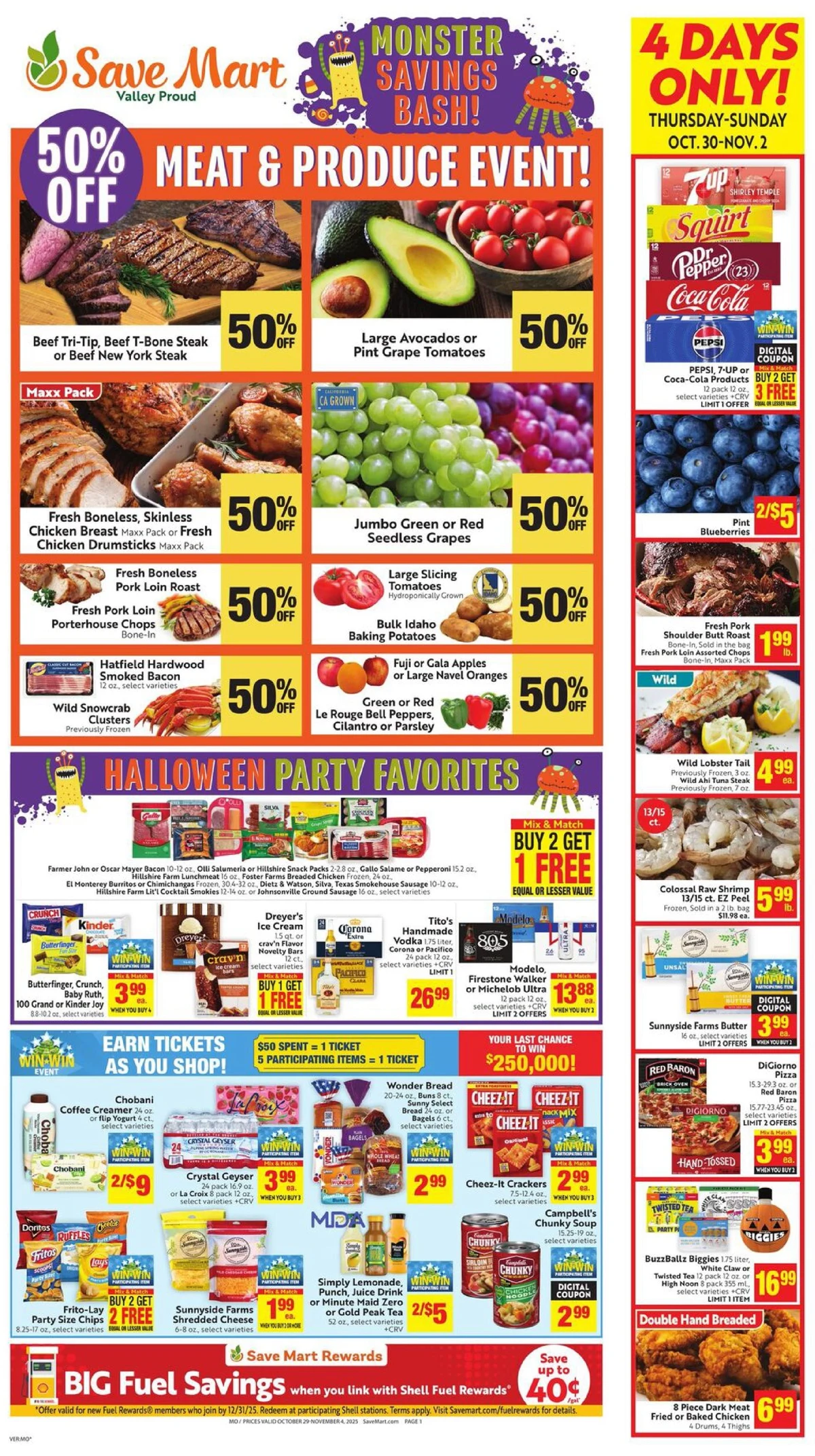 Save Mart Weekly Ad 10/29/25 – 11/4/25 preview 21 – save mart ad 29 4 1