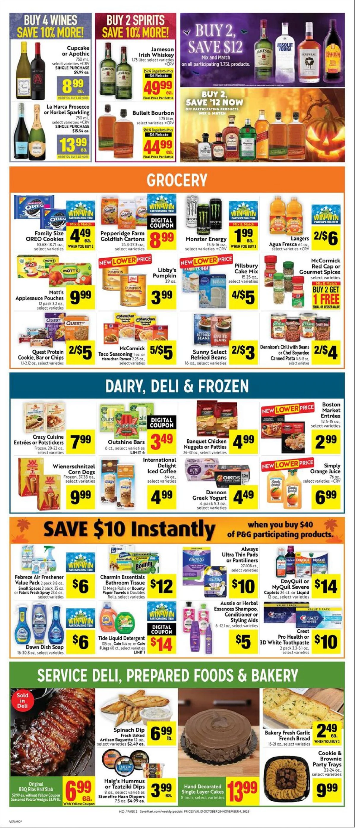 Save Mart Weekly Ad 10/29/25 – 11/4/25 preview 22 – save mart ad 29 4 2